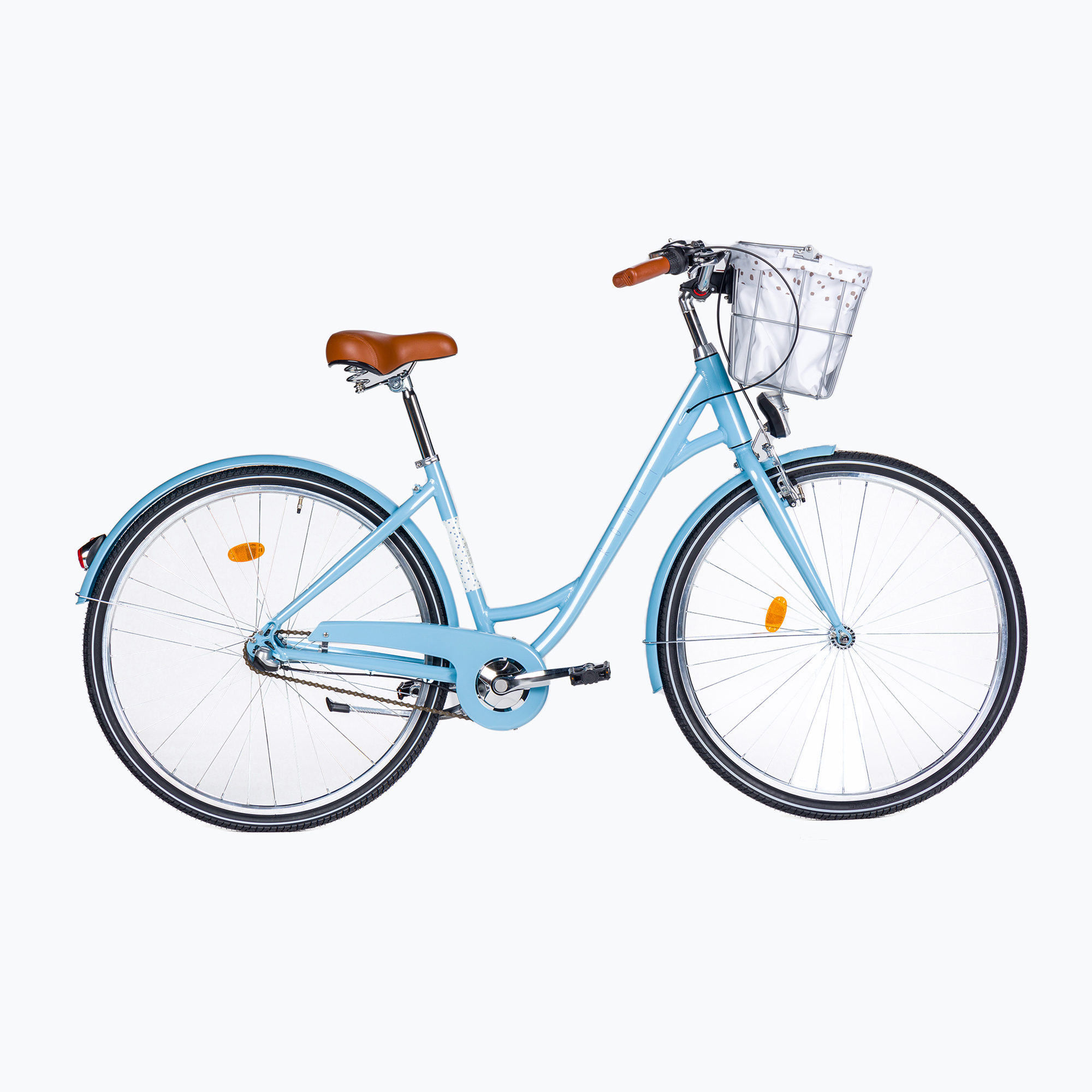 Dámsky mestský bicykel Romet Pop Art 28 Eco blue 2228553 (Pop Art 28 Eco 2228553)