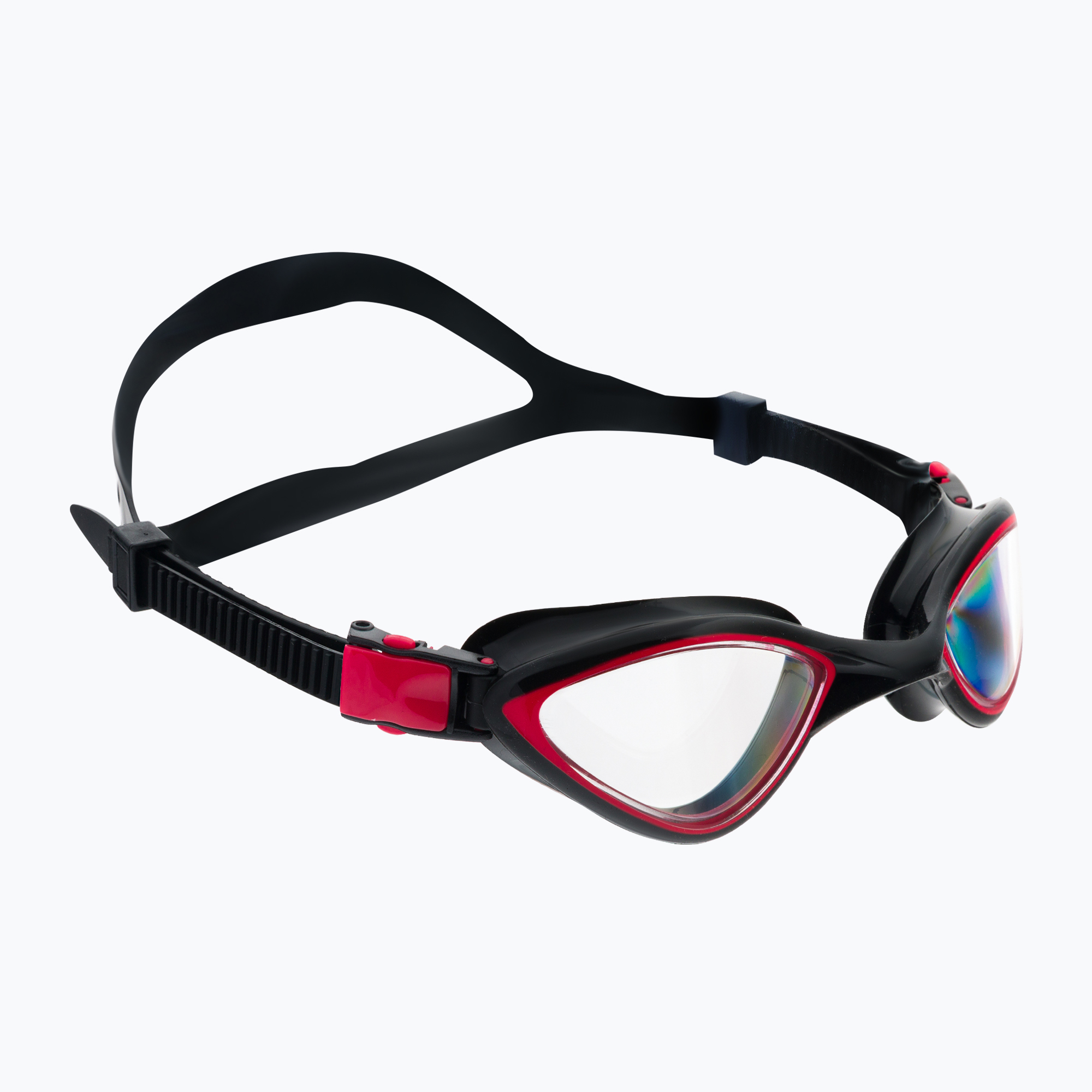 Plavecké okuliare AQUA-SPEED Flex čierno-červené 6663 (Flex 6663-31)