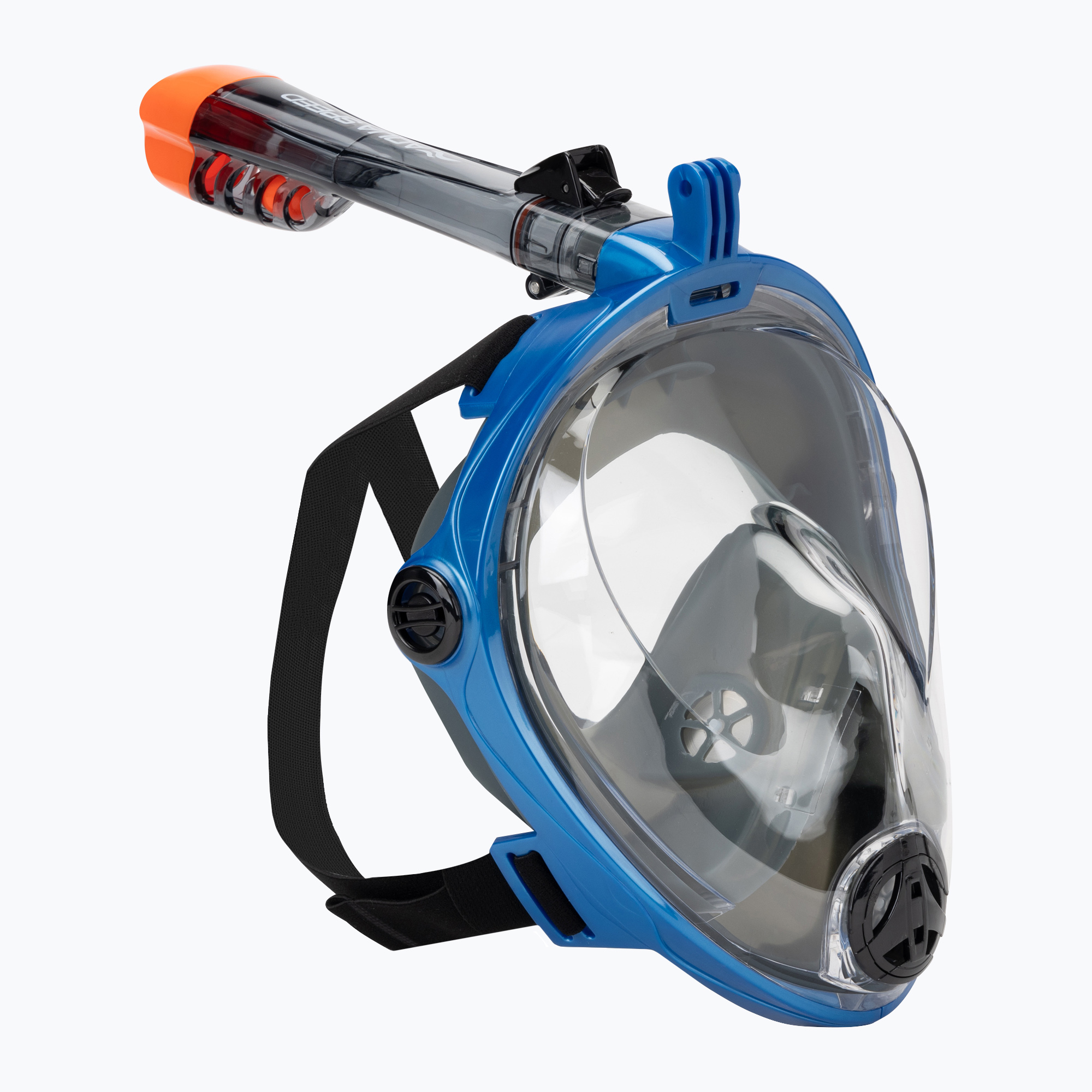 Celotvárová maska na šnorchlovanie AQUA-SPEED Spectra 2.0 čierna/modrá