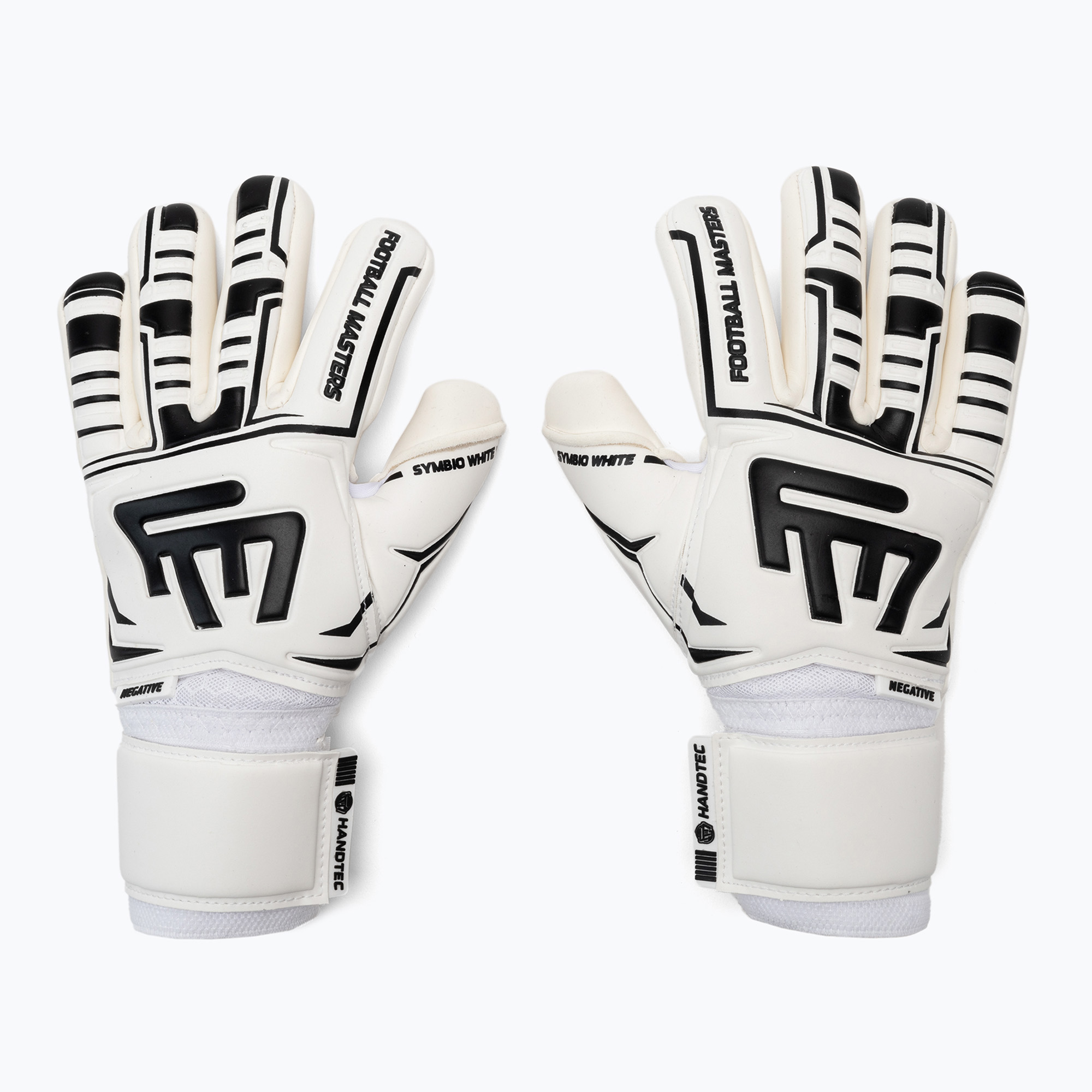 Football Masters Symbio NC brankárske rukavice biele 1155-4 (Symbio NC 1155-4)