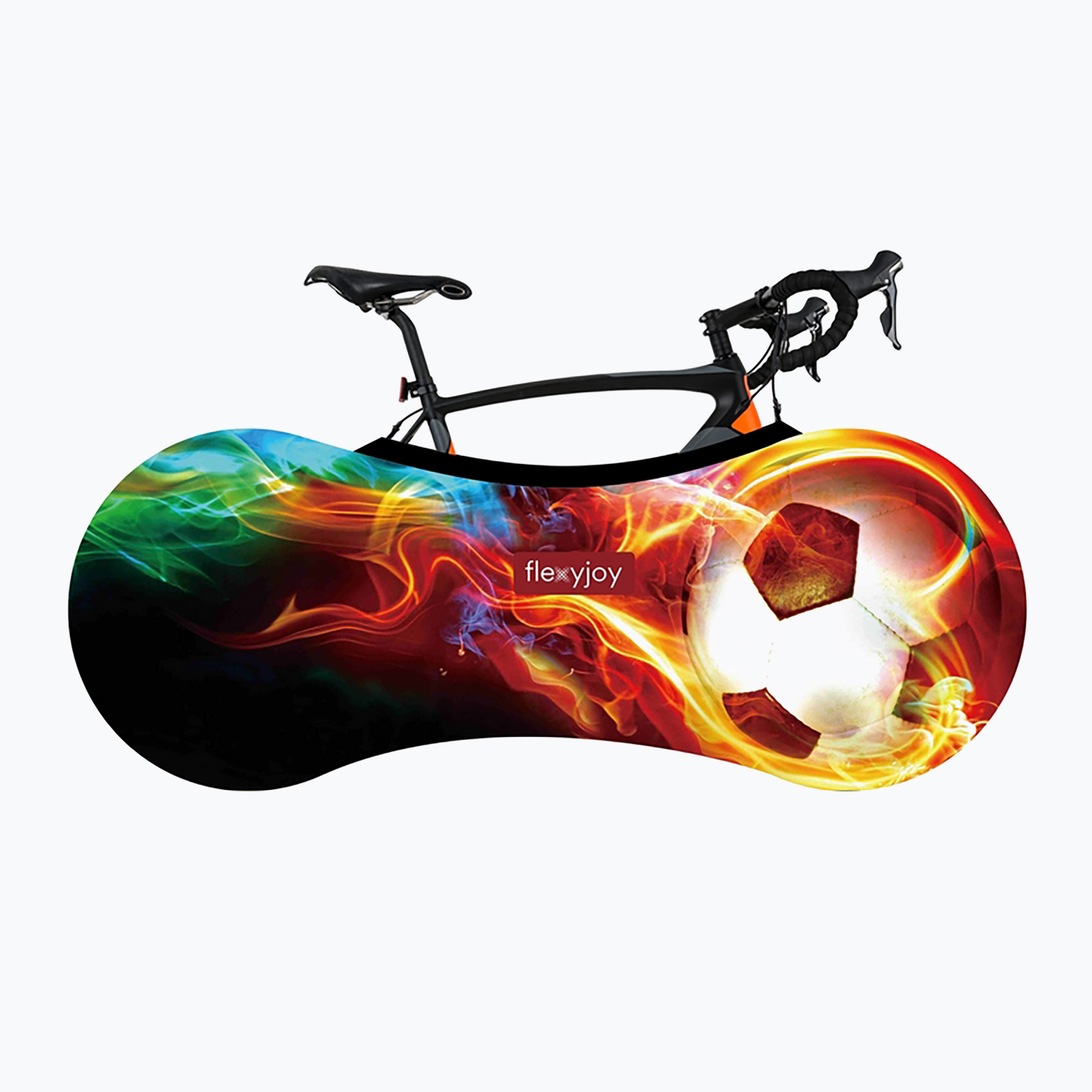 Kryt na bicykel flexyjoy oranžový (FJB720)