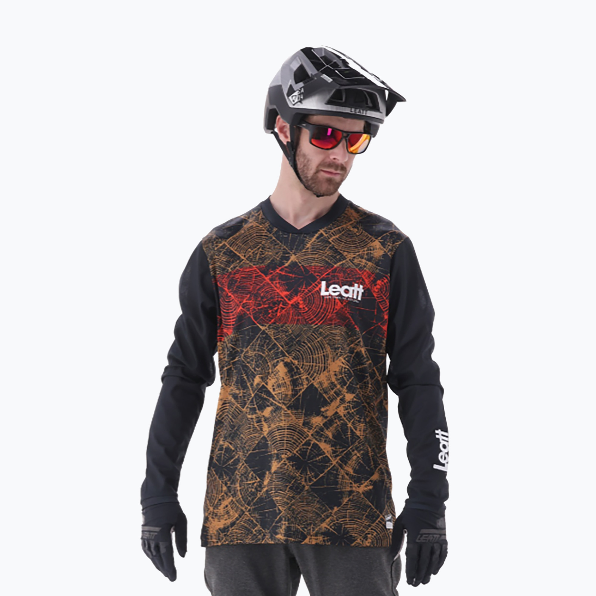 Leatt MTB Gravity 3.0 timber pánske cyklistické tričko s dlhým rukávom (MTB Gravity 3.0 5024120365)