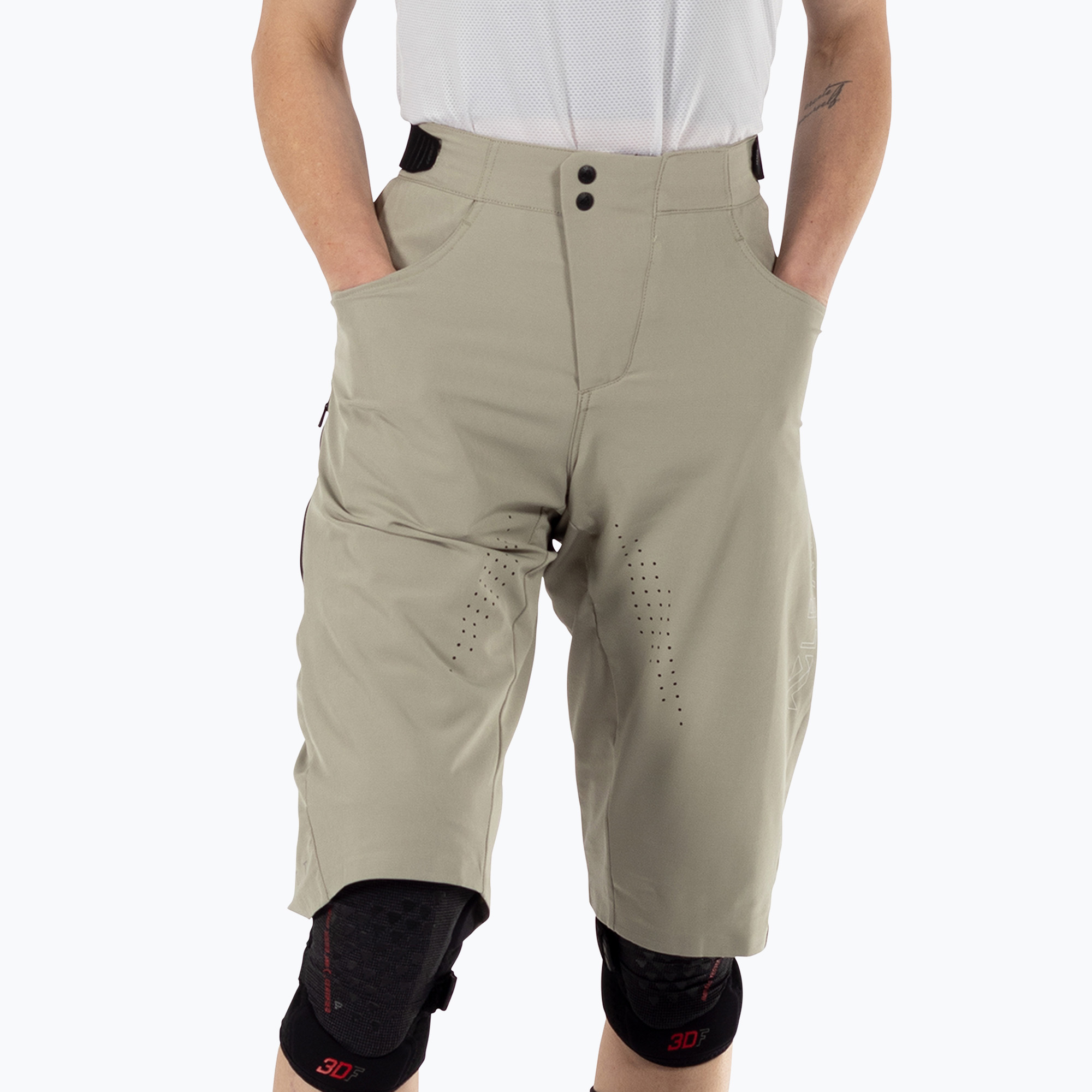 Dámske cyklistické šortky Leatt MTB Trail 2.0 W cream (MTB Trail 2.0 W 5025107621)