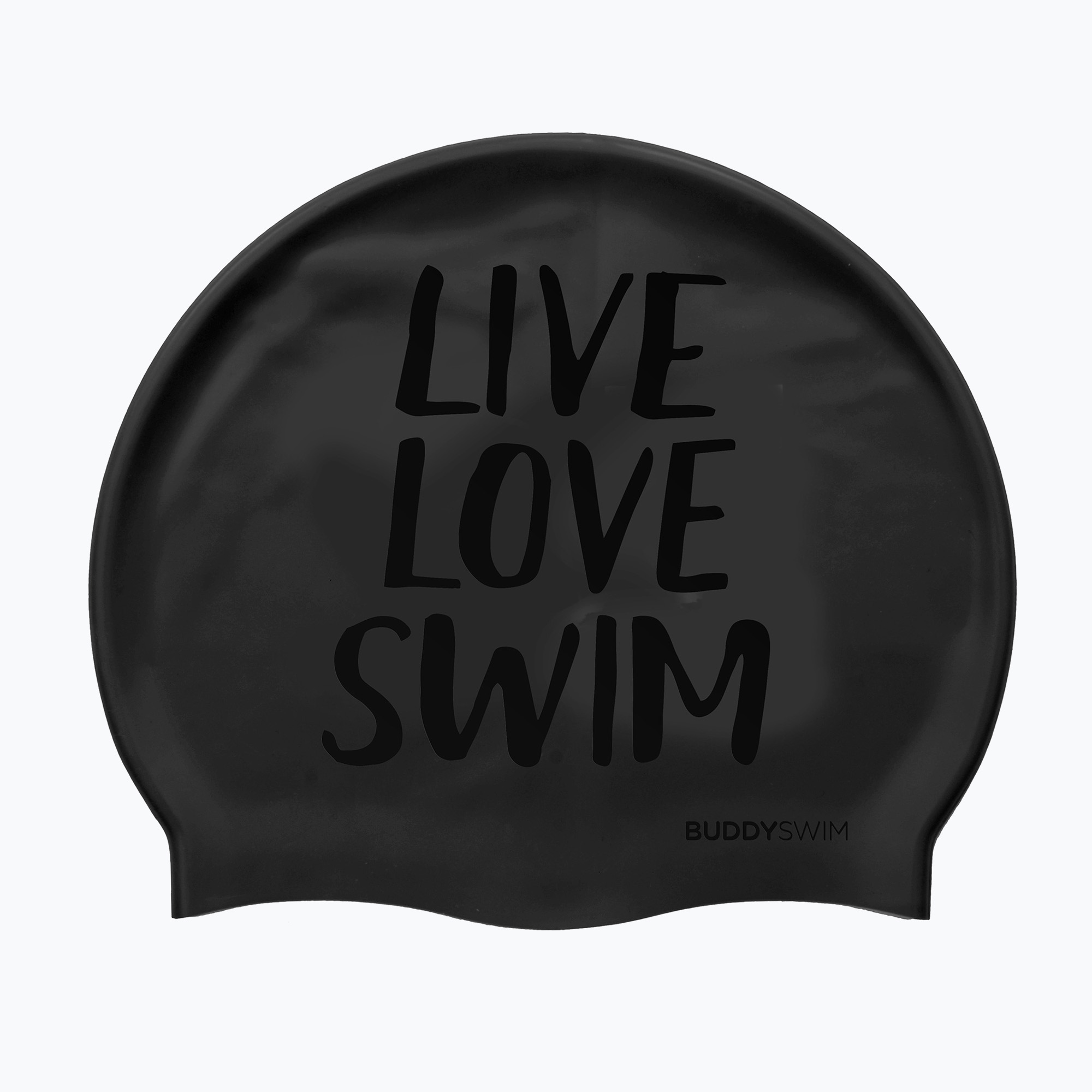 Plavecká čiapka BuddySwim LLS Silicone black (LLS Silicone 250872)