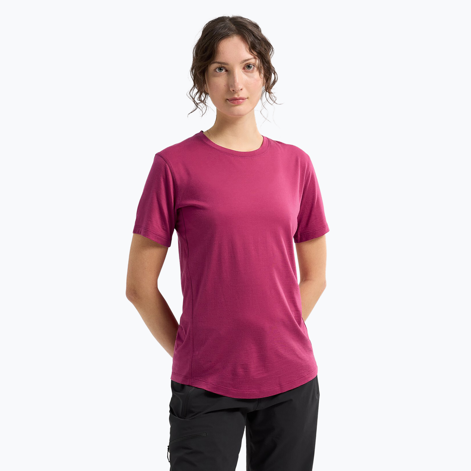 Dámske tričko Arc'teryx Lana Crew amaranthus (Lana Crew X000007443066)