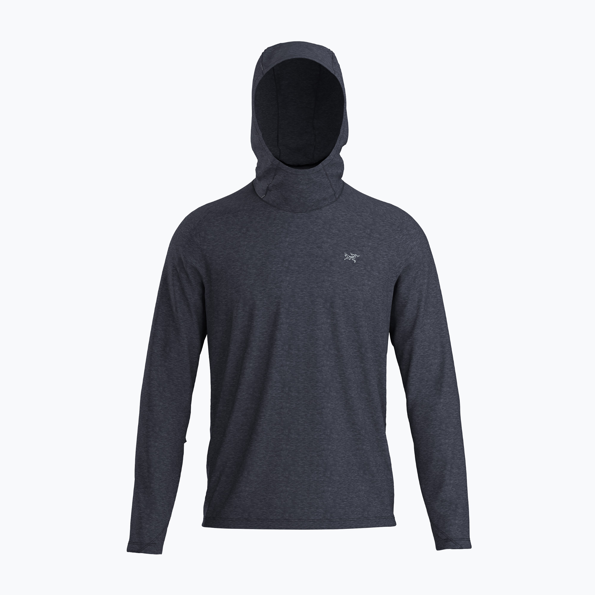 Pánska mikina s dlhým rukávom Arc'teryx Cormac Hoody black sapphire heather