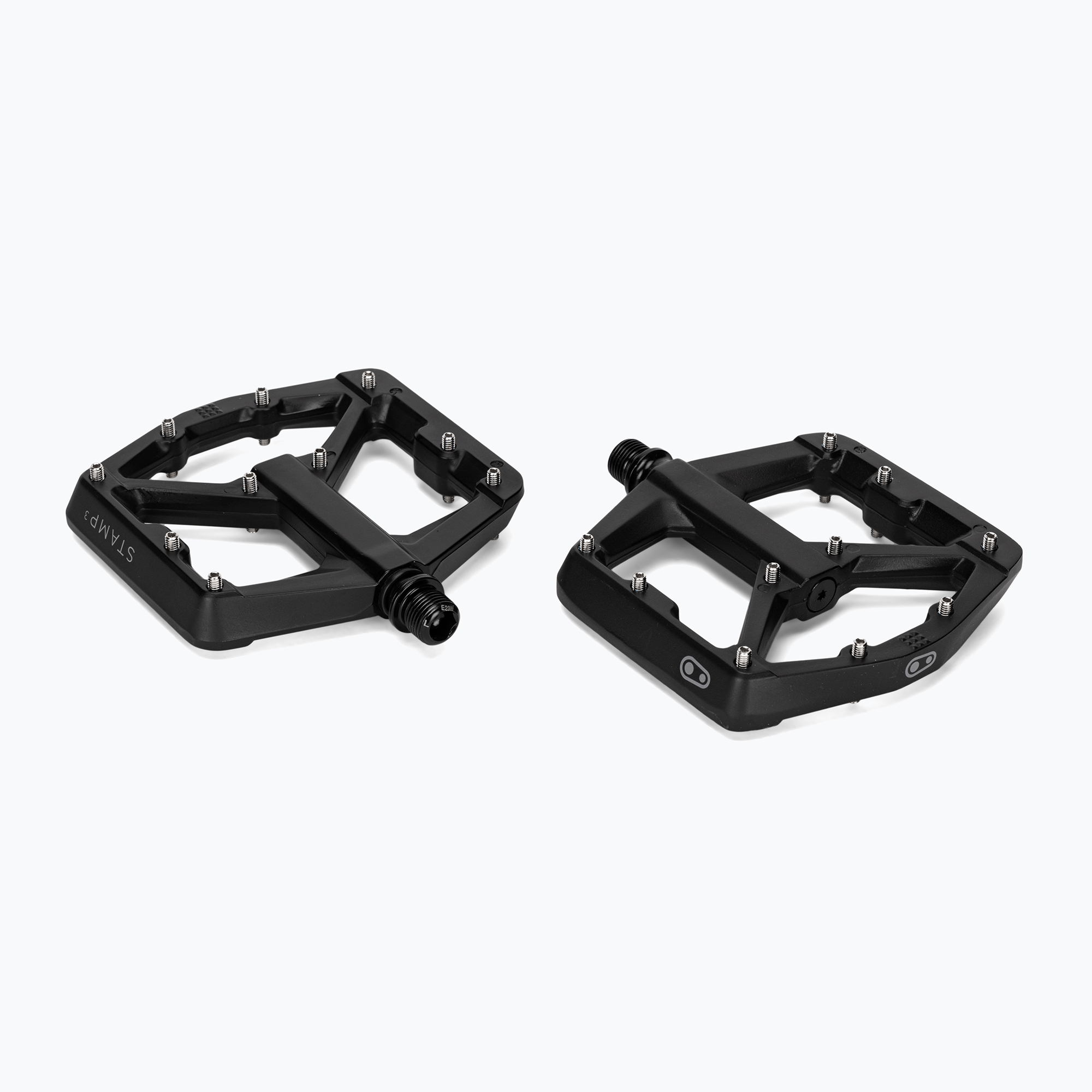 Crankbrothers Stamp 3 čierne horčíkové pedále na bicykel (Stamp 3 CR-16366)