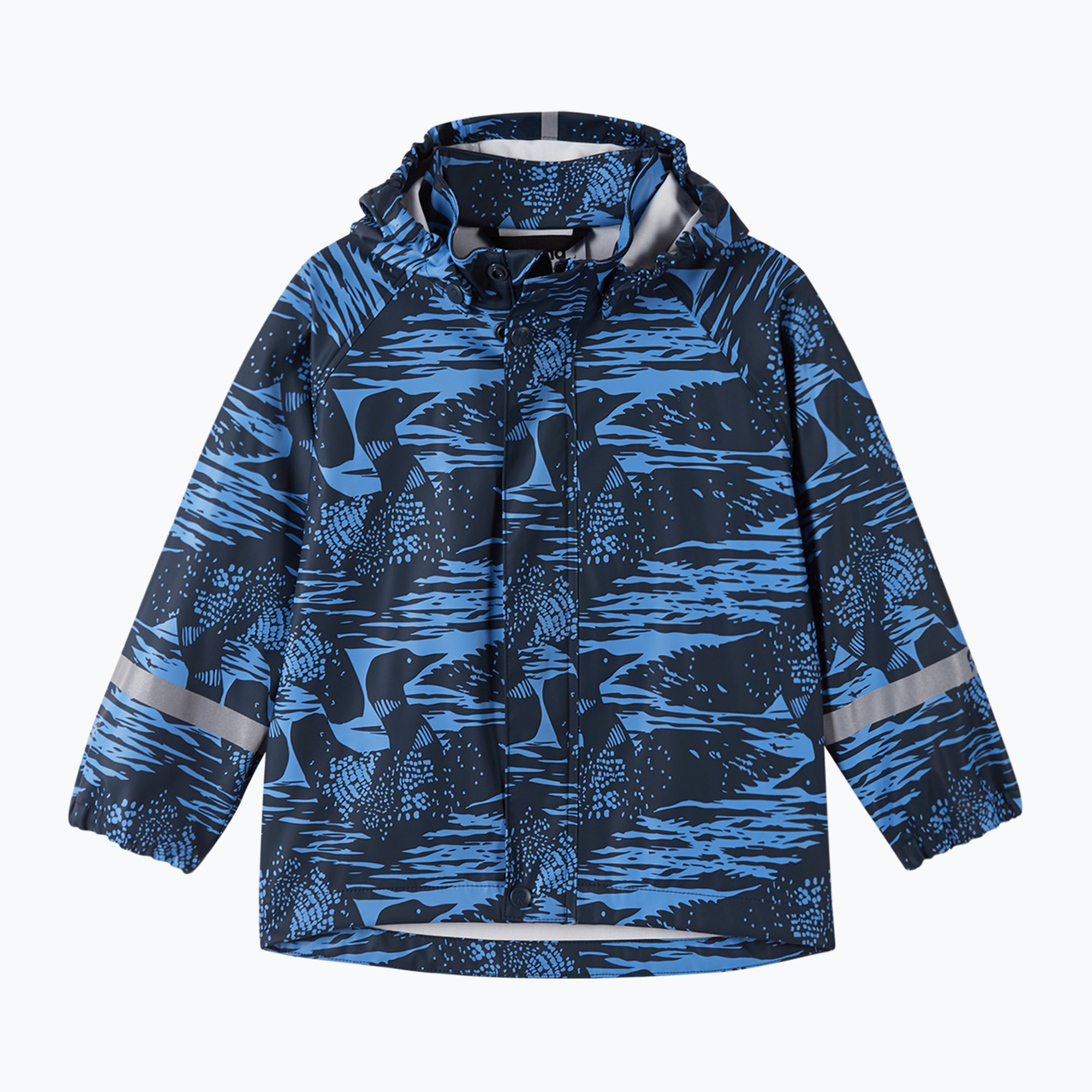 Detská bunda do dažďa Reima Vesi denim blue 6553 (Vesi 5100025A-6553)