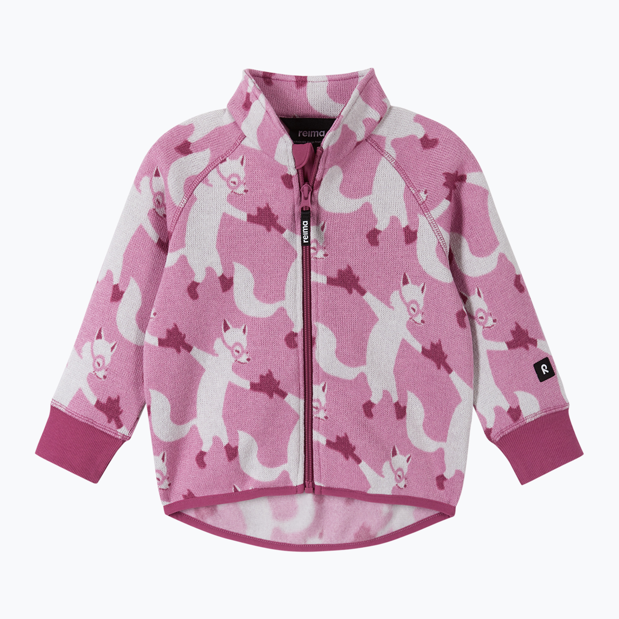 Detská mikina Reima Ornament mauve pink (Ornament 5200043A-4353)