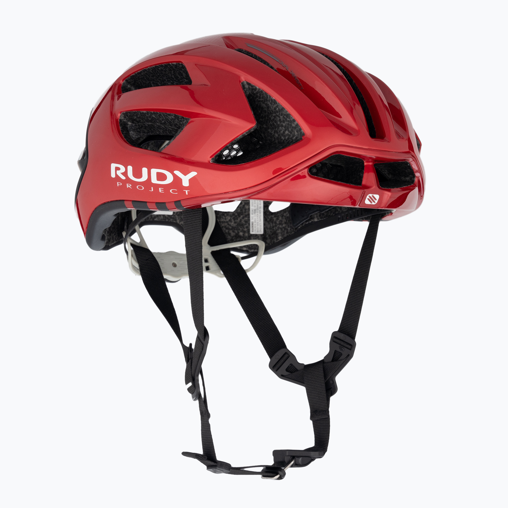 Rudy Project Egos červená kométa/čierna lesklá cyklistická prilba (Egos HL780122)