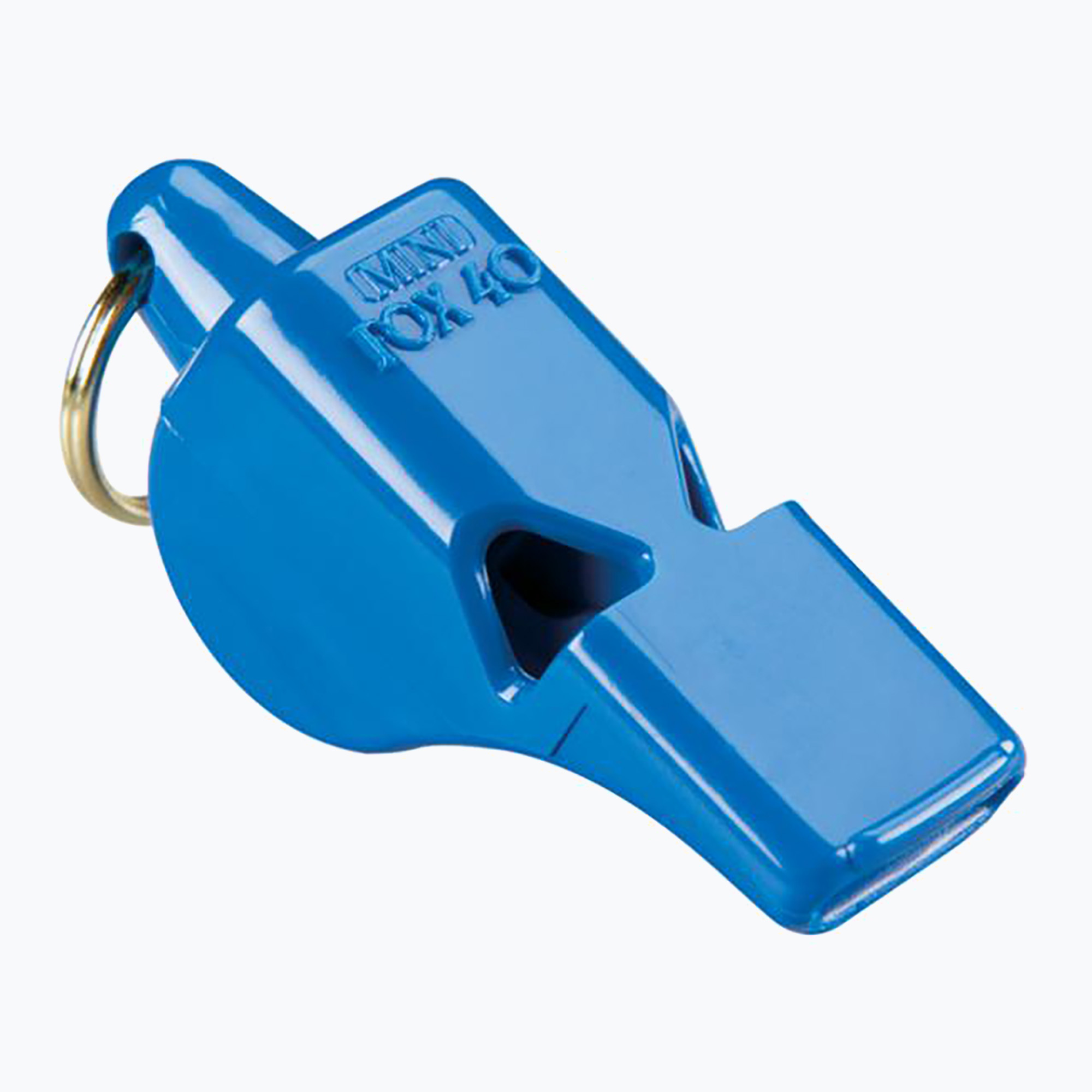 Píšťalka so šnúrou Fox 40 Mini Safety modrá (Mini Safety 9803)