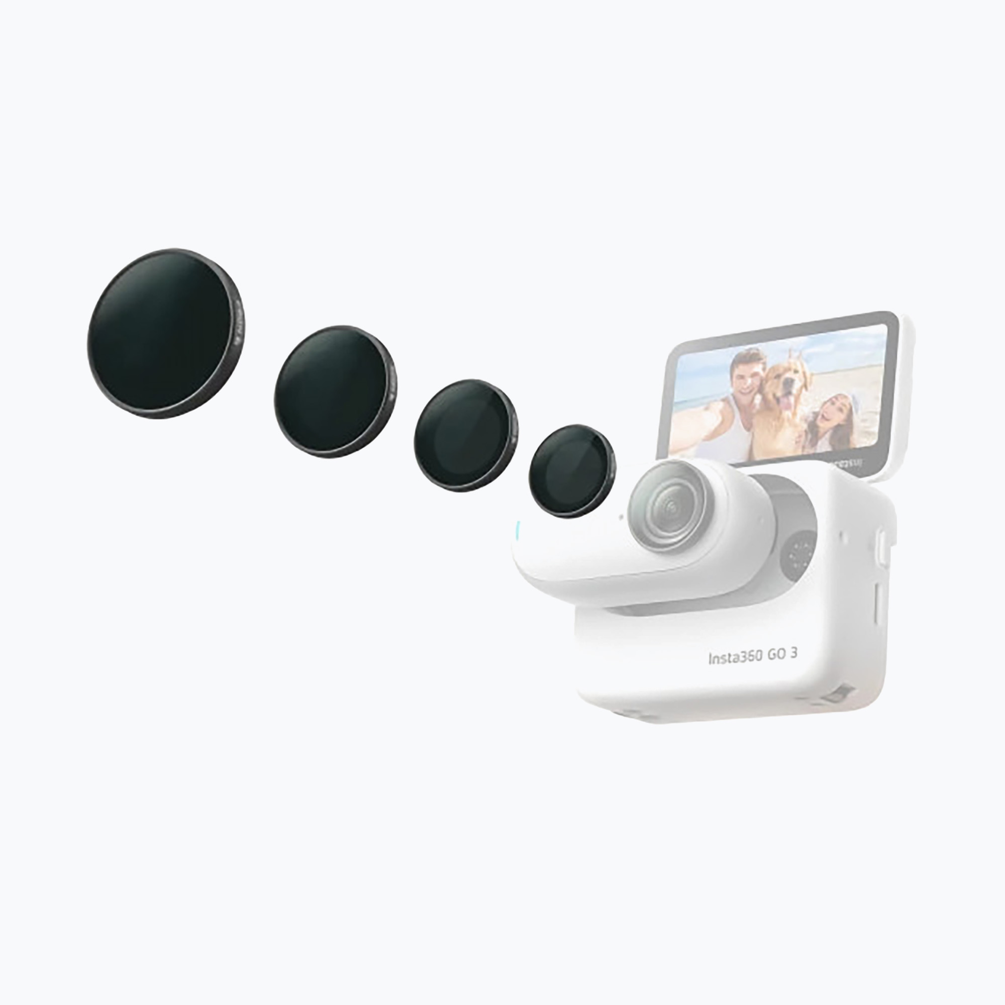 Filtre pre Insta360 GO 3 Sada ND filtrov (GO 3 ND Filter Set FW-GO3-STD)