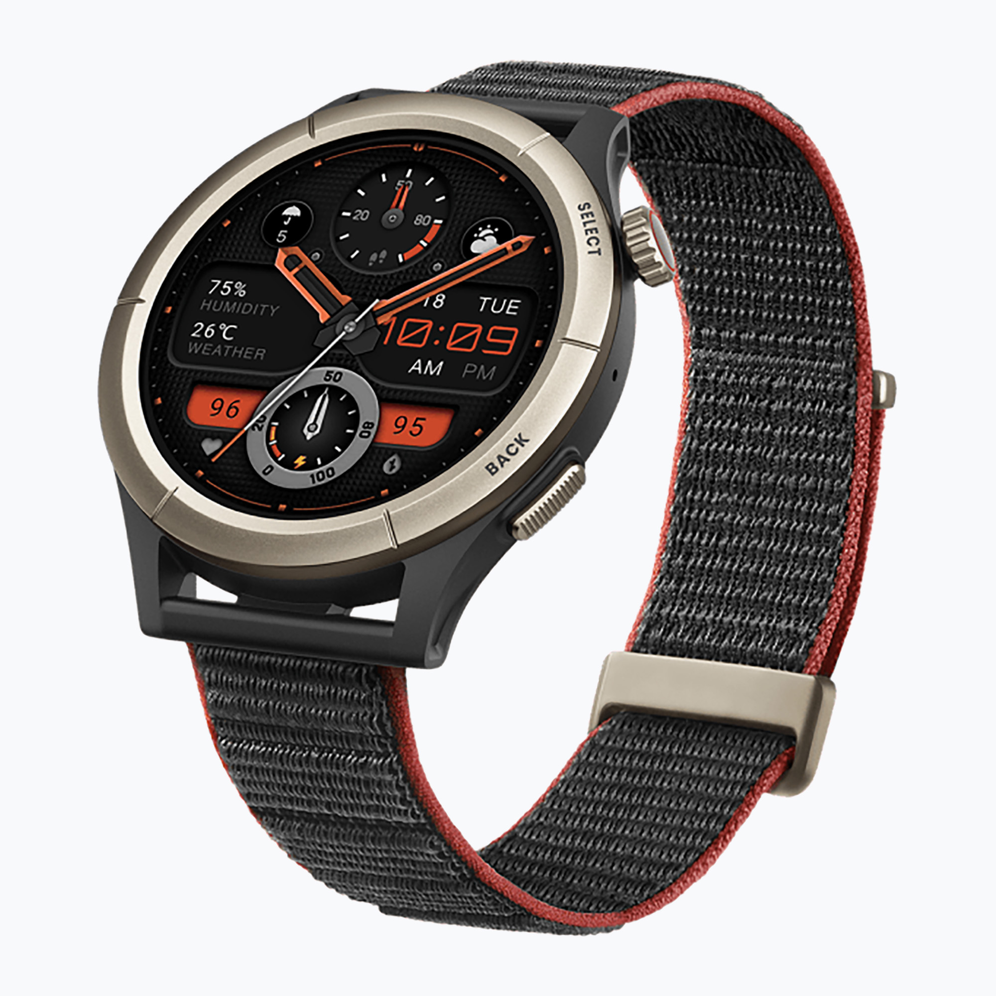 Hodinky Amazfit Cheetah Pro Run Track black (Cheetah Pro Run Track W2292TY1N)