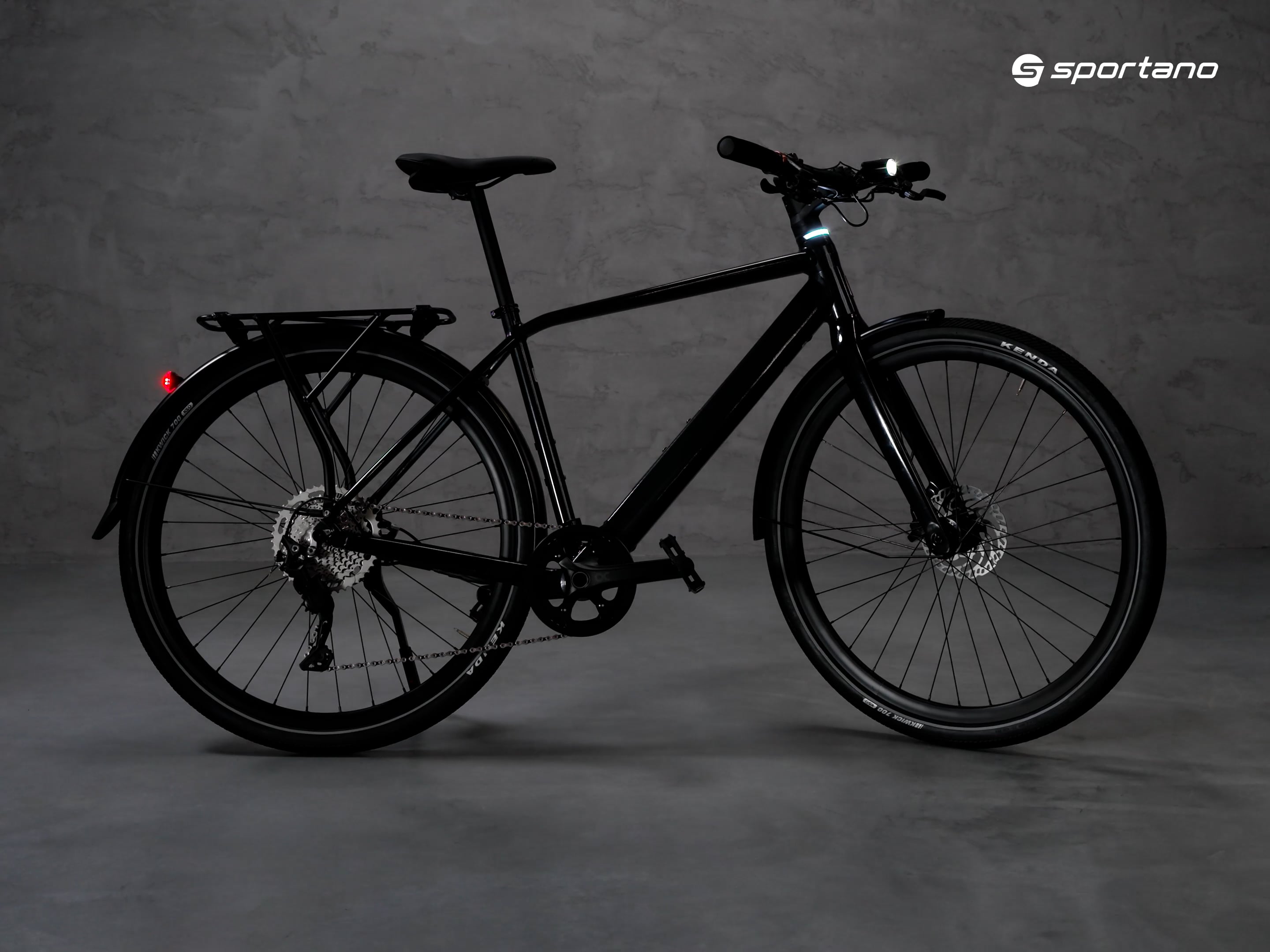 Pánsky elektrický bicykel Orbea Vibe H30 EQ čierny M30753YF