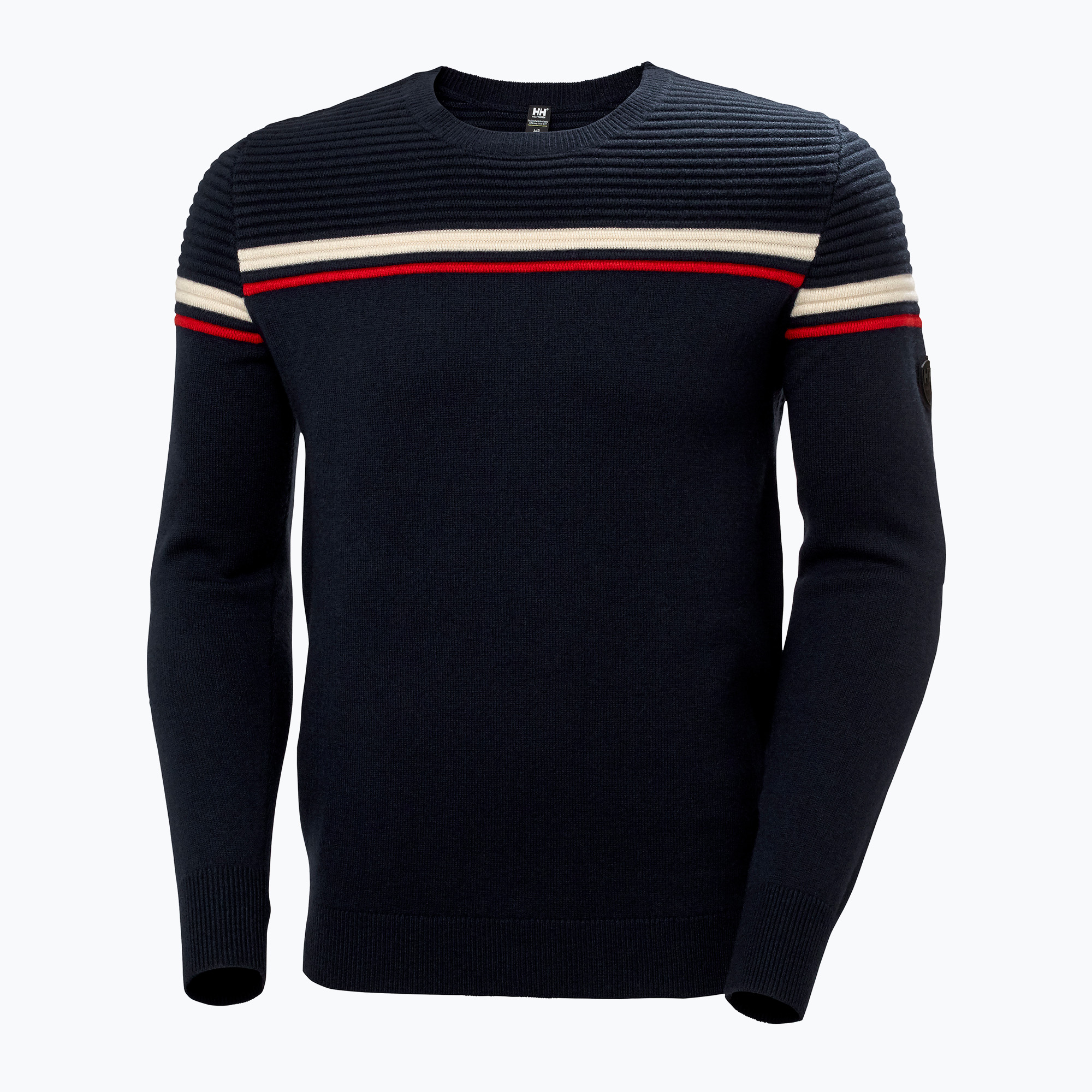 Pánsky pletený sveter Helly Hansen Carv v tmavomodrej farbe (Carv Knitted Sweater 65779_597)