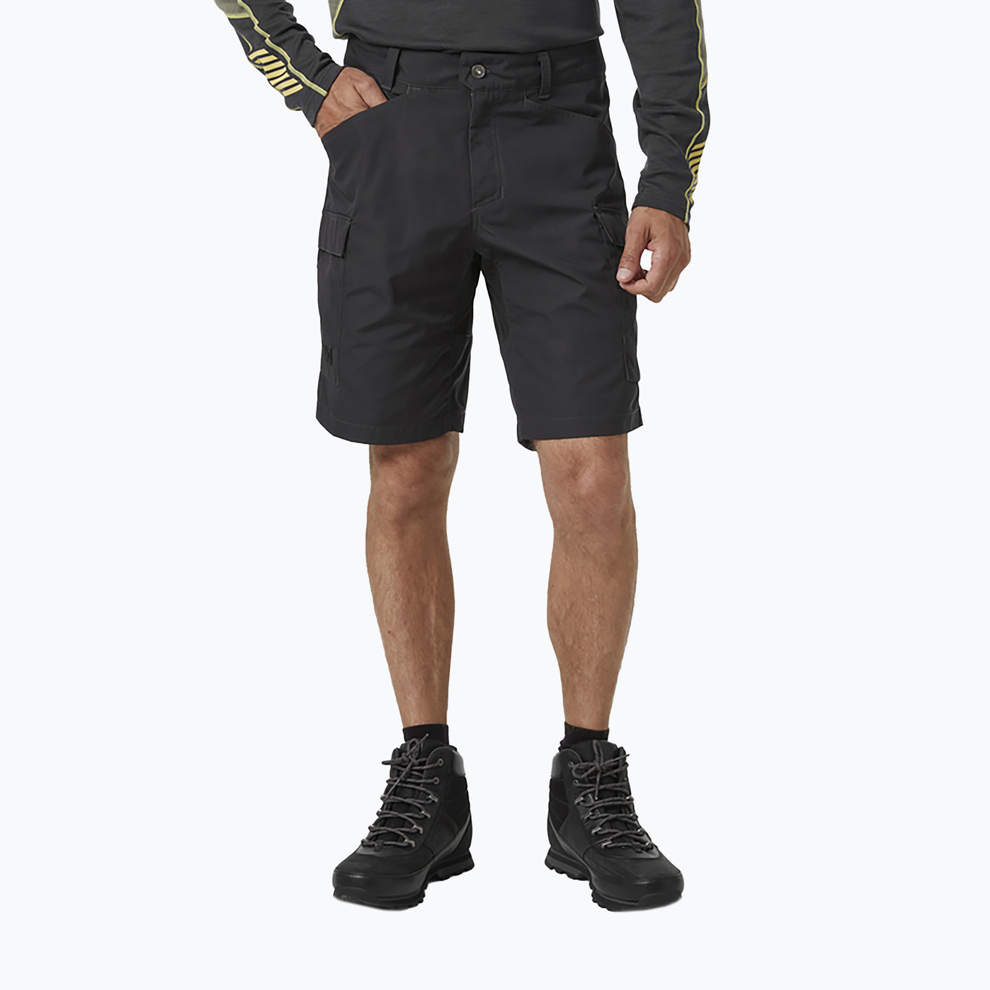 Helly Hansen pánske trekingové šortky Vandre Cargo grey 62699_980 (Vandre Cargo 62699_980)