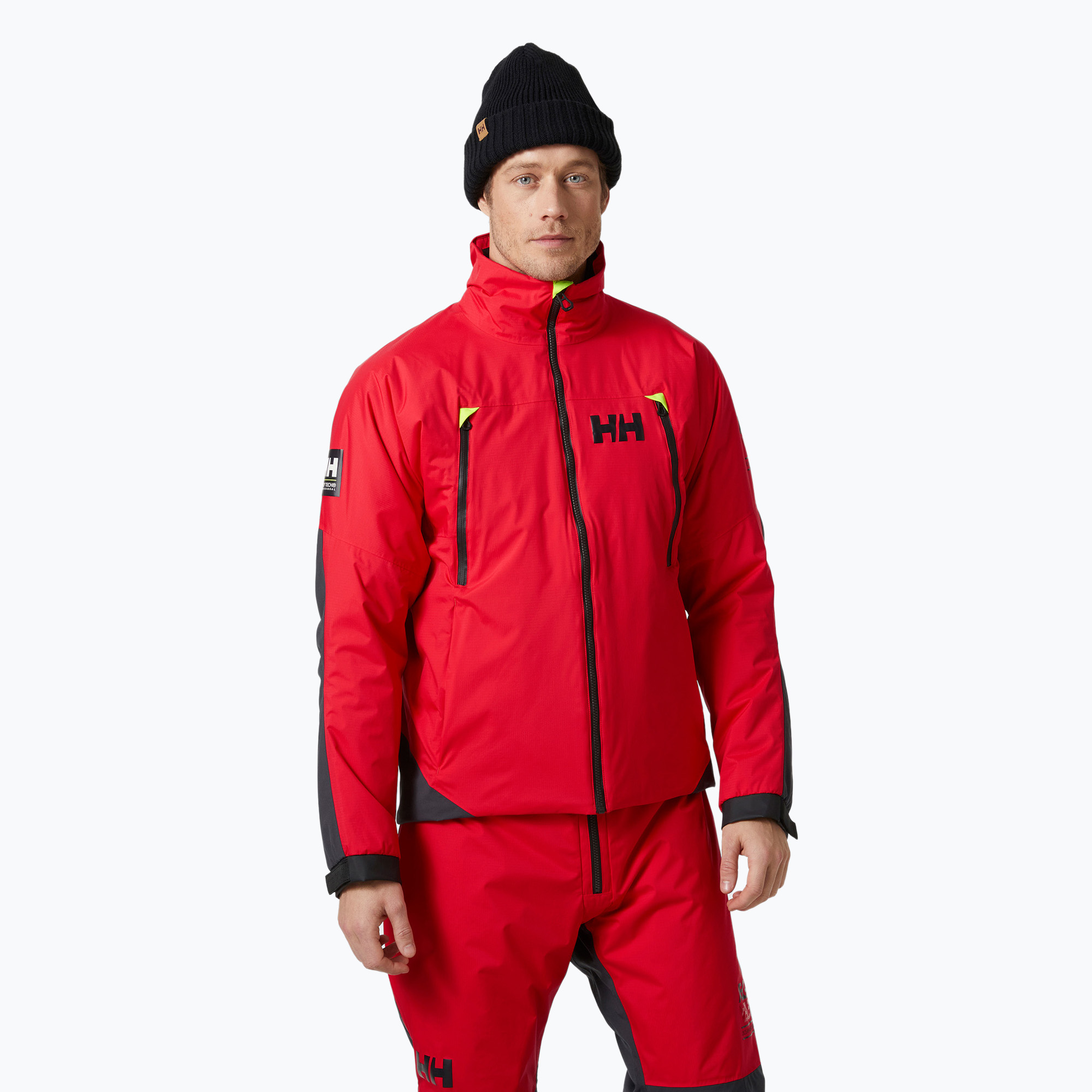 Helly Hansen Aegir H2Flow Midlayer červená (Aegir H2Flow Midlayer 30382_222)