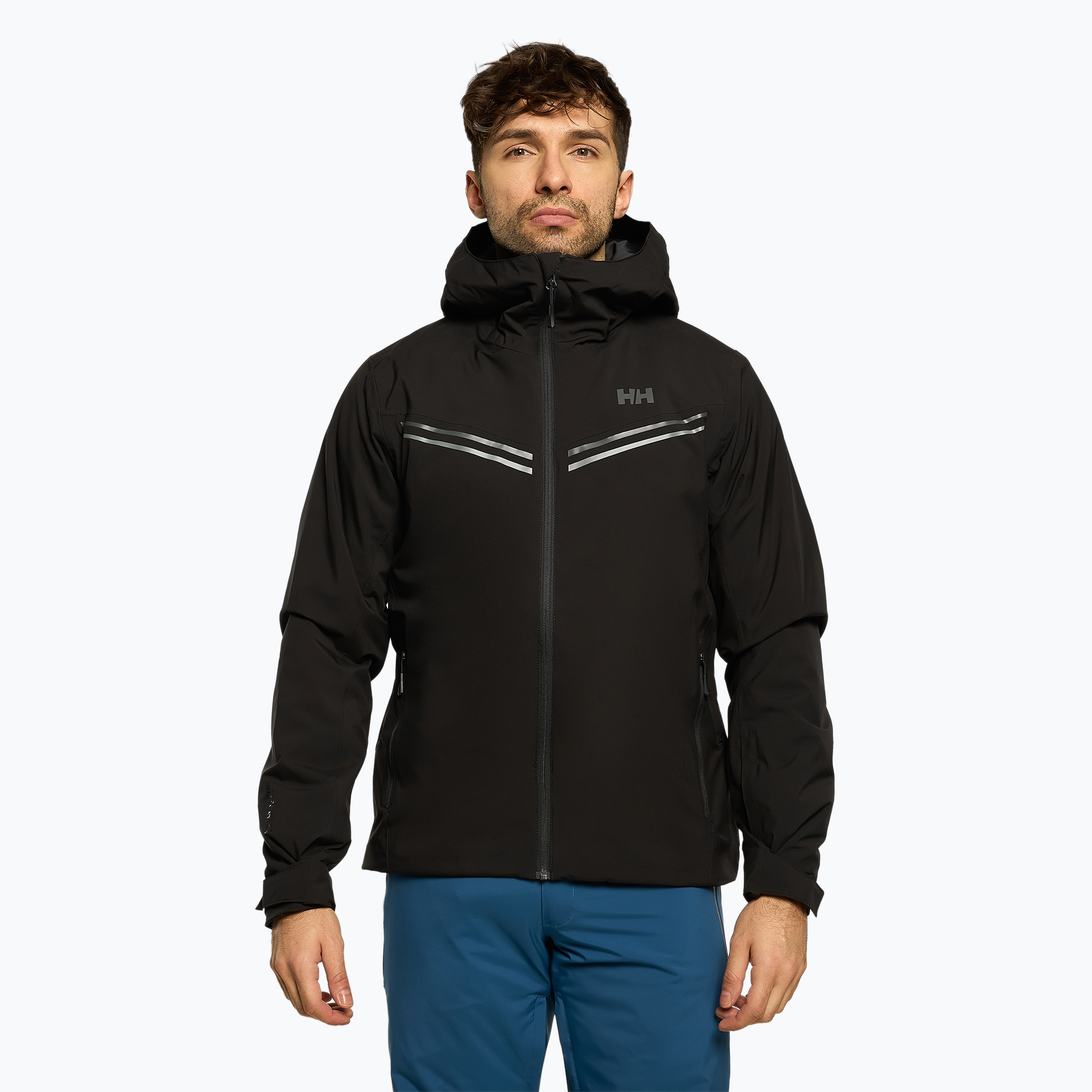 Pánska lyžiarska bunda Helly Hansen Alpine Insulated black 65874_990 (Alpine Insulated 65874_990)
