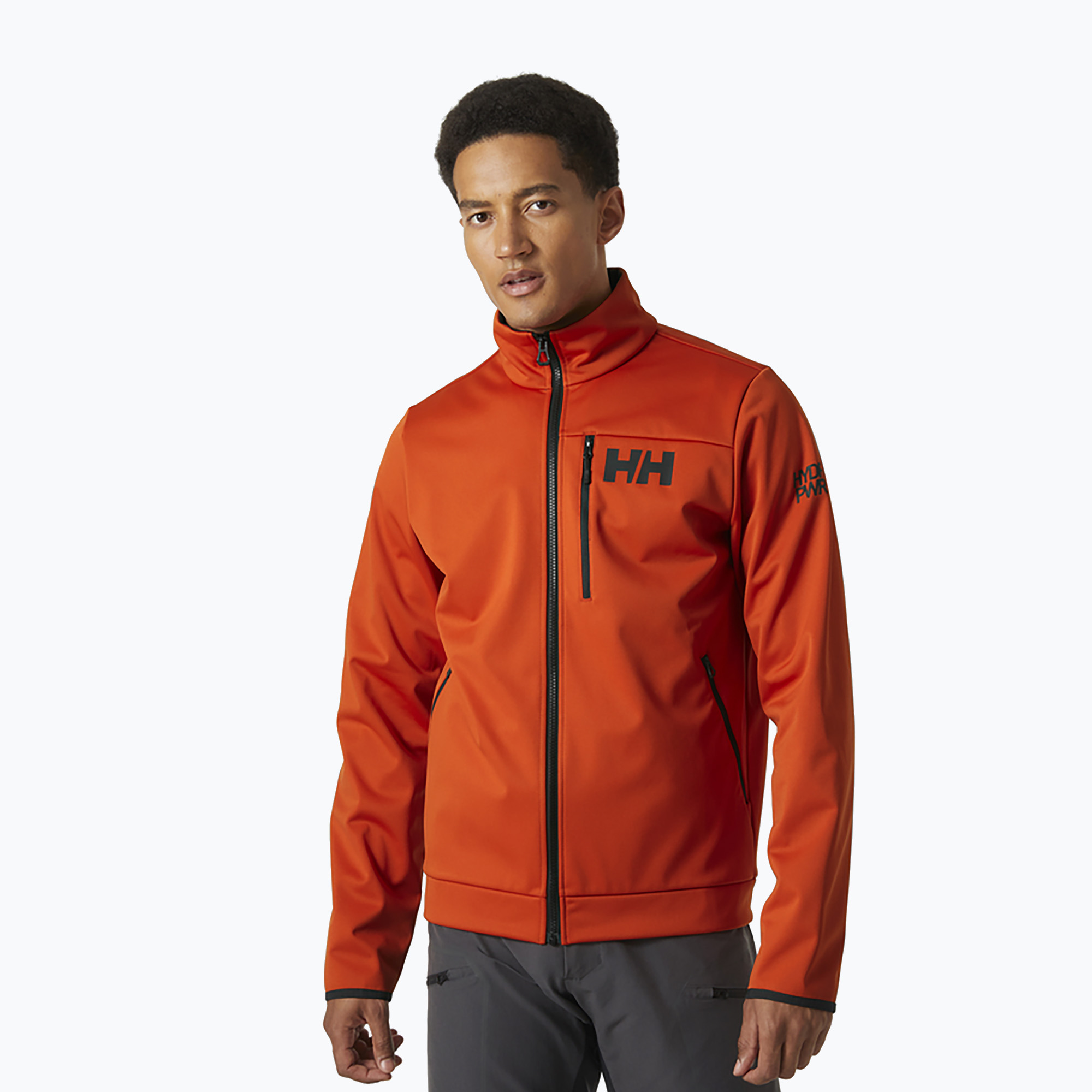 Helly Hansen pánska vetruodolná fleecová mikina HP Windproof Fleece oranžová 34288_300 (HP Windproof Fleece 34288_300)