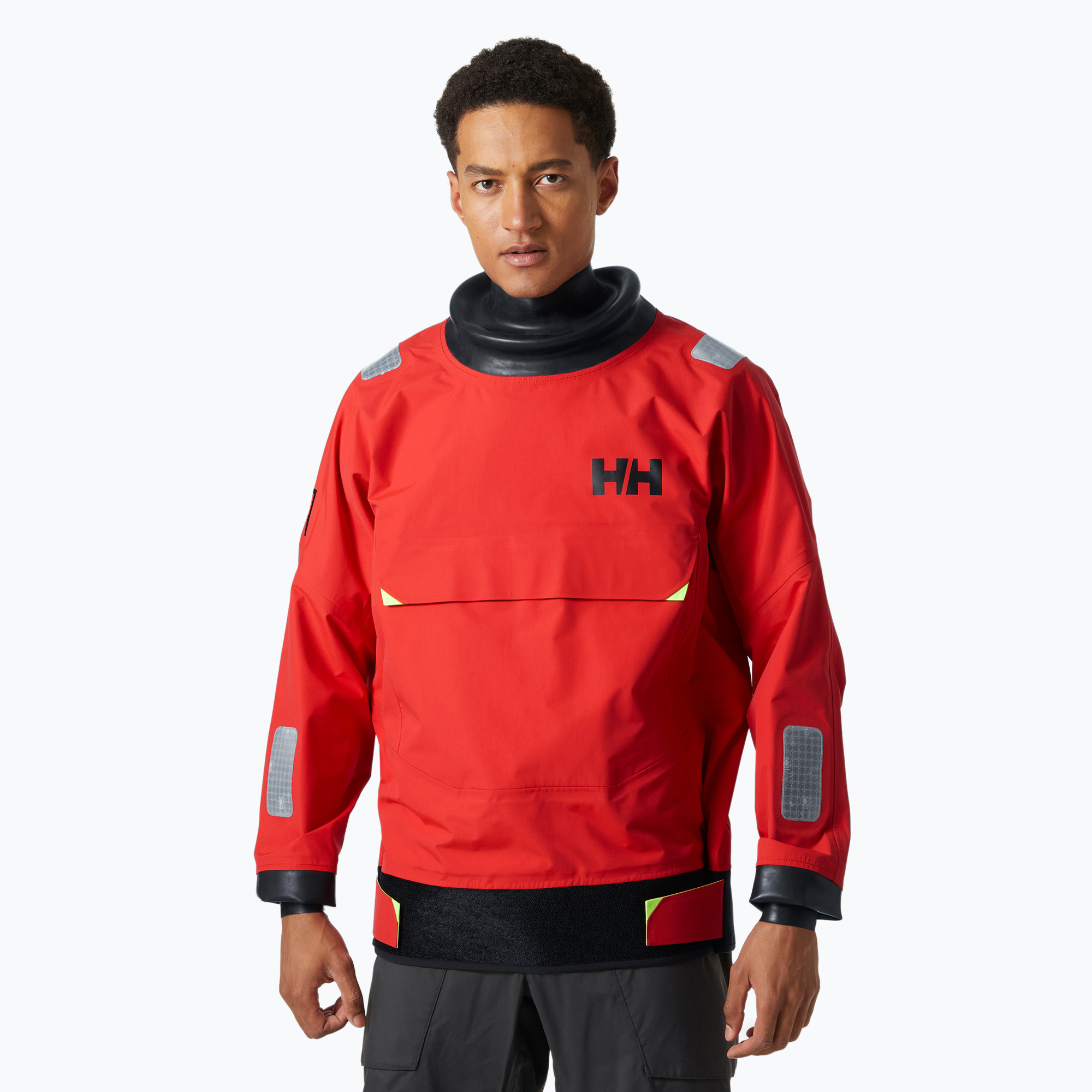 Pánska bunda Helly Hansen Aegir Race Light Smock 2.0 alert red (Aegir Race Light Smock 2.0 34369_222)
