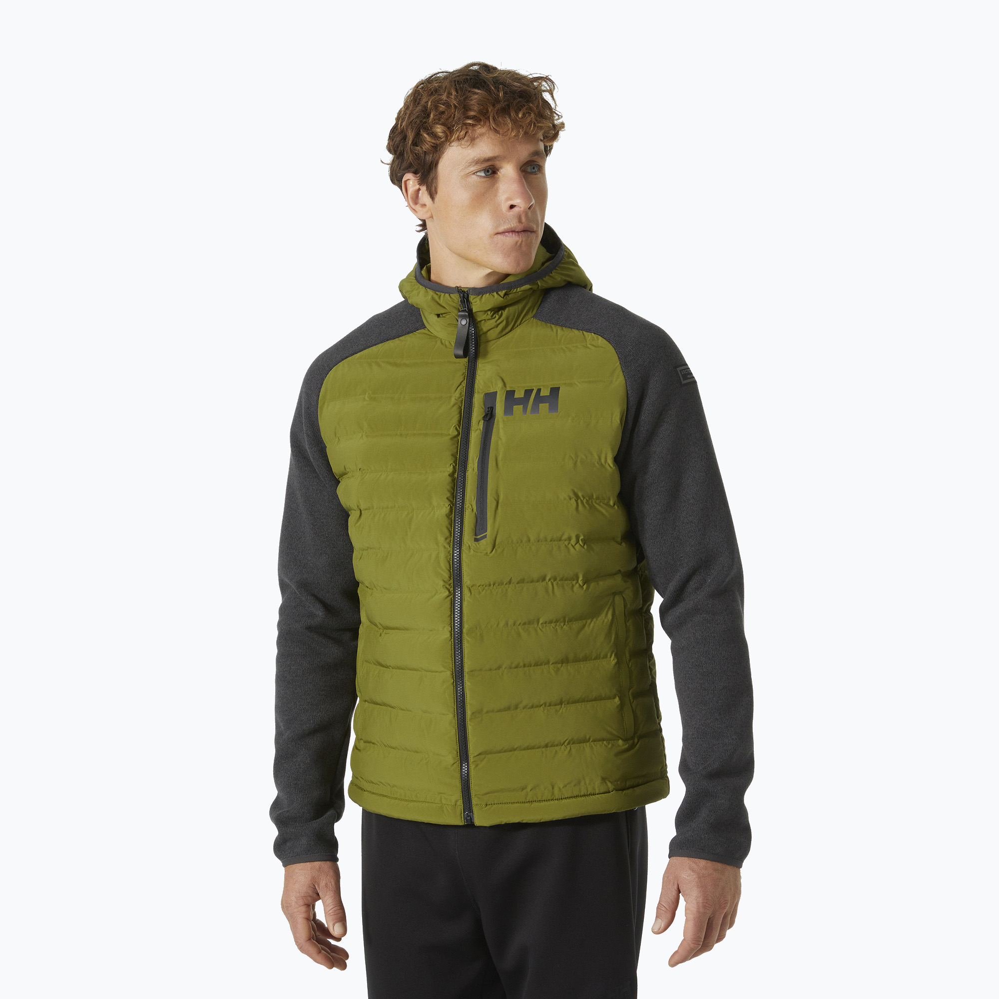 Pánska plachetnica Helly Hansen Arctic Ocean Hybrid Insulator olive green (Arctic Ocean Hybrid Insulator 34074_461)