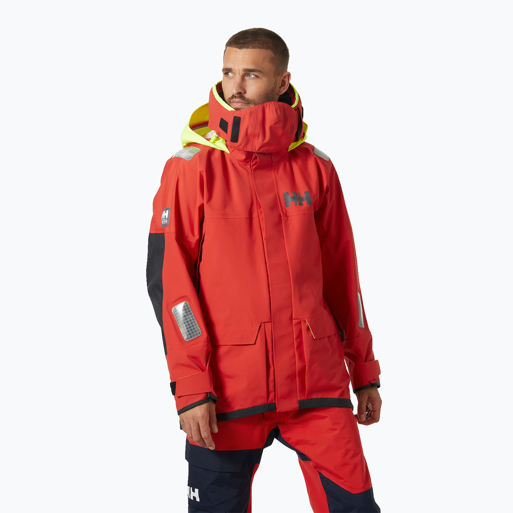 Pánska bunda Helly Hansen Skagen Pro alert red (Skagen Pro 34420_222)