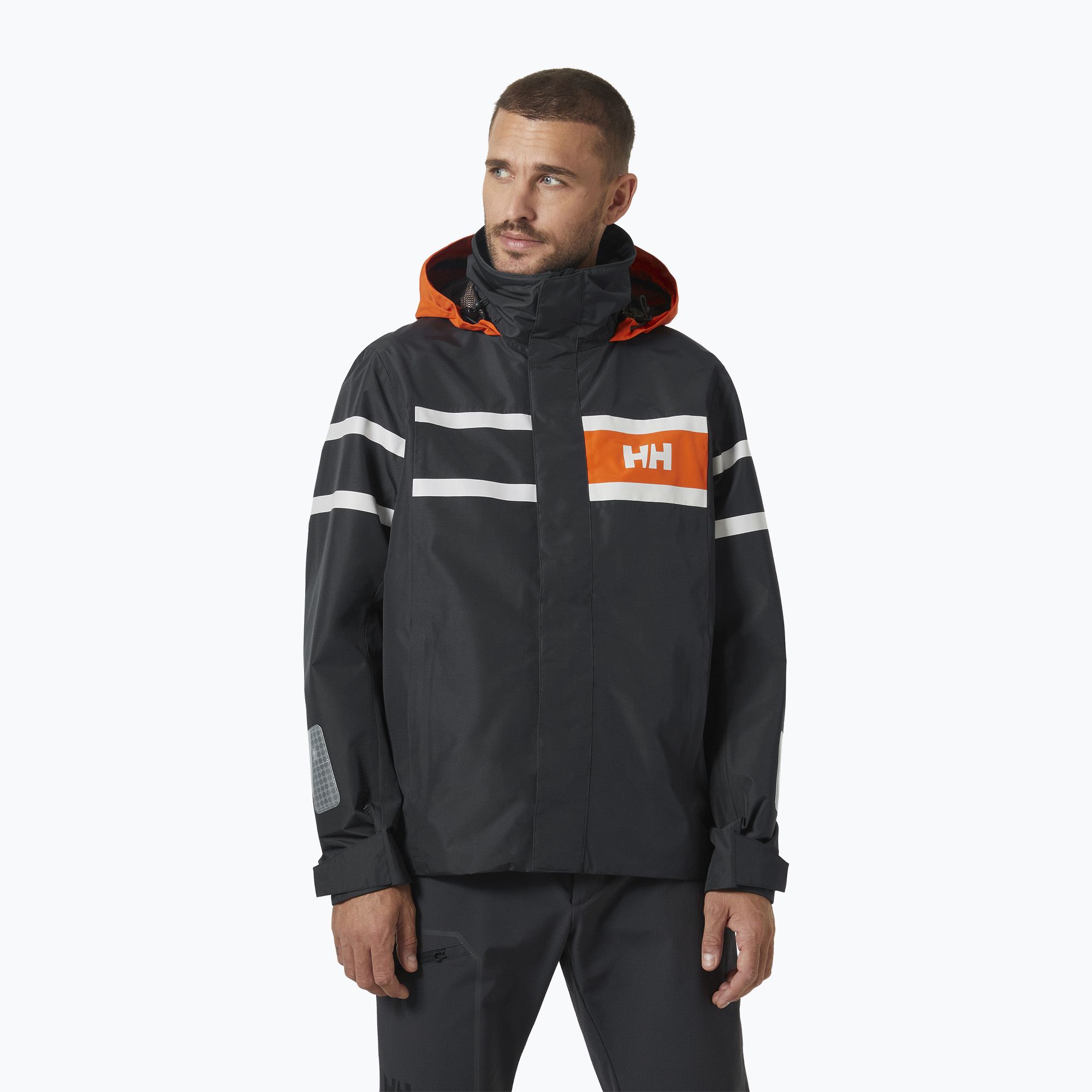 Pánska bunda Helly Hansen Salt Inshore ebony (Salt Inshore 34423)