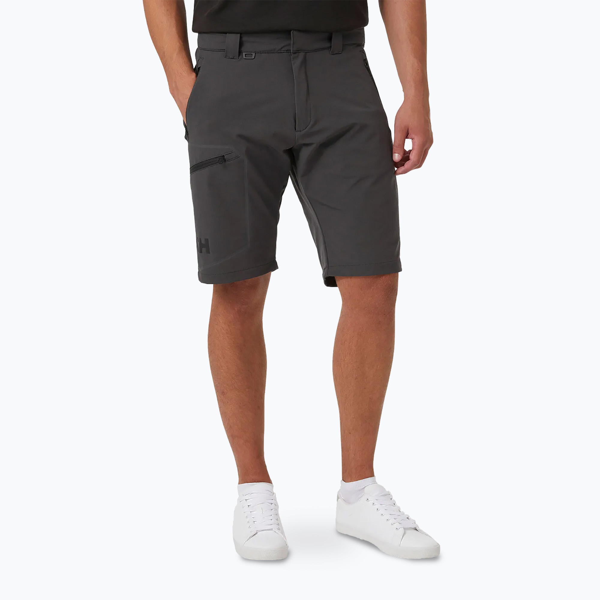 Pánske šortky Helly Hansen HP Racing Softshell ebony (HP Racing Softshell 30220)