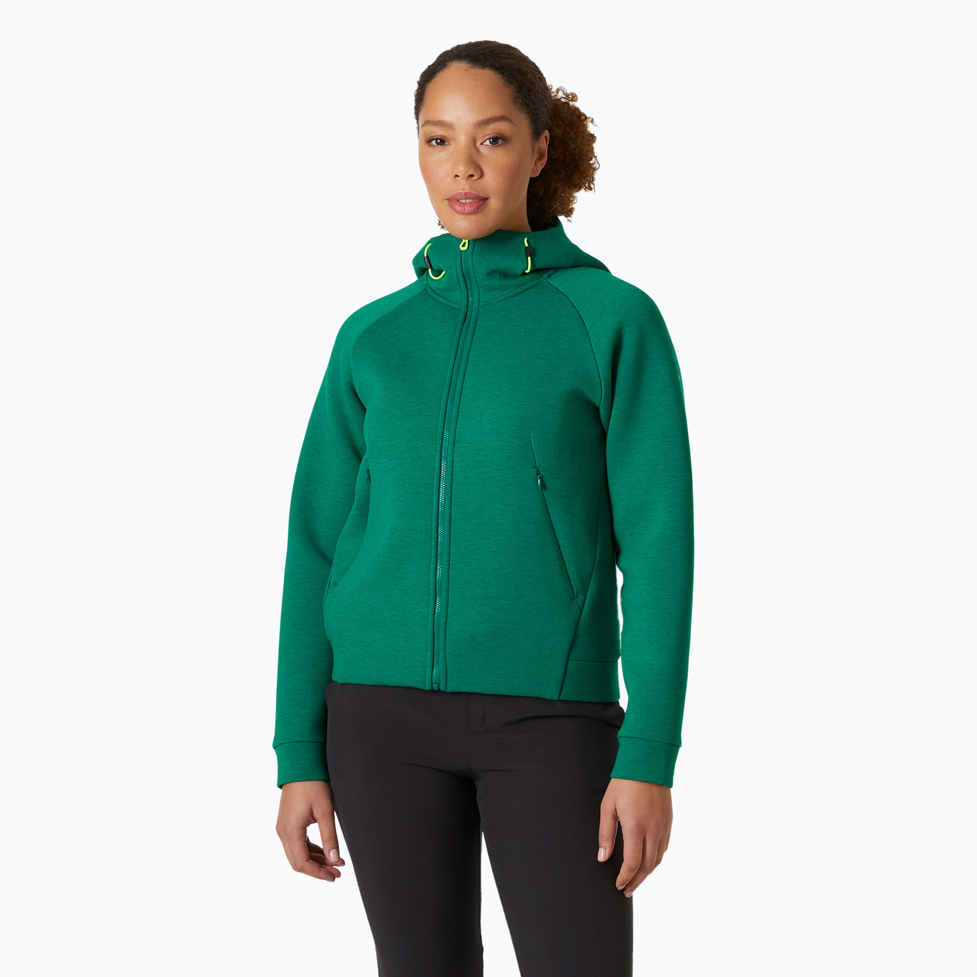 Dámska mikina Helly Hansen HP Ocean Full Zip Jacket 2.0 emerald (HP Ocean Full Zip Jacket 2.0 34309_439)