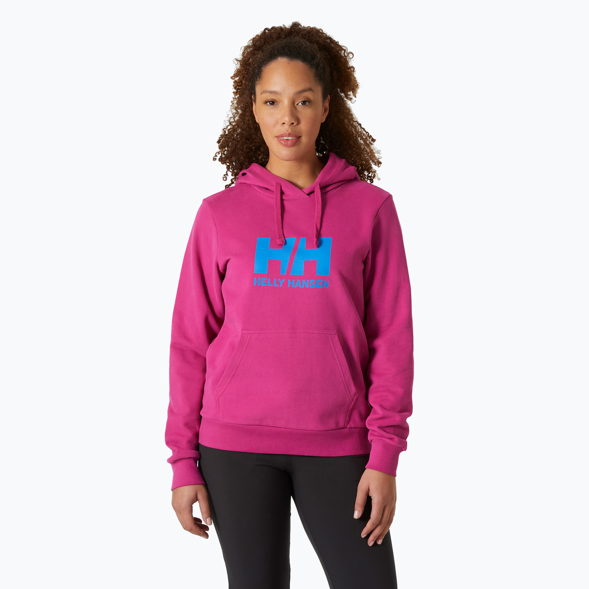Dámska mikina Helly Hansen HH Logo Hoodie 2.0 magenta 2.0 (HH Logo Hoodie 2.0 34460_663)