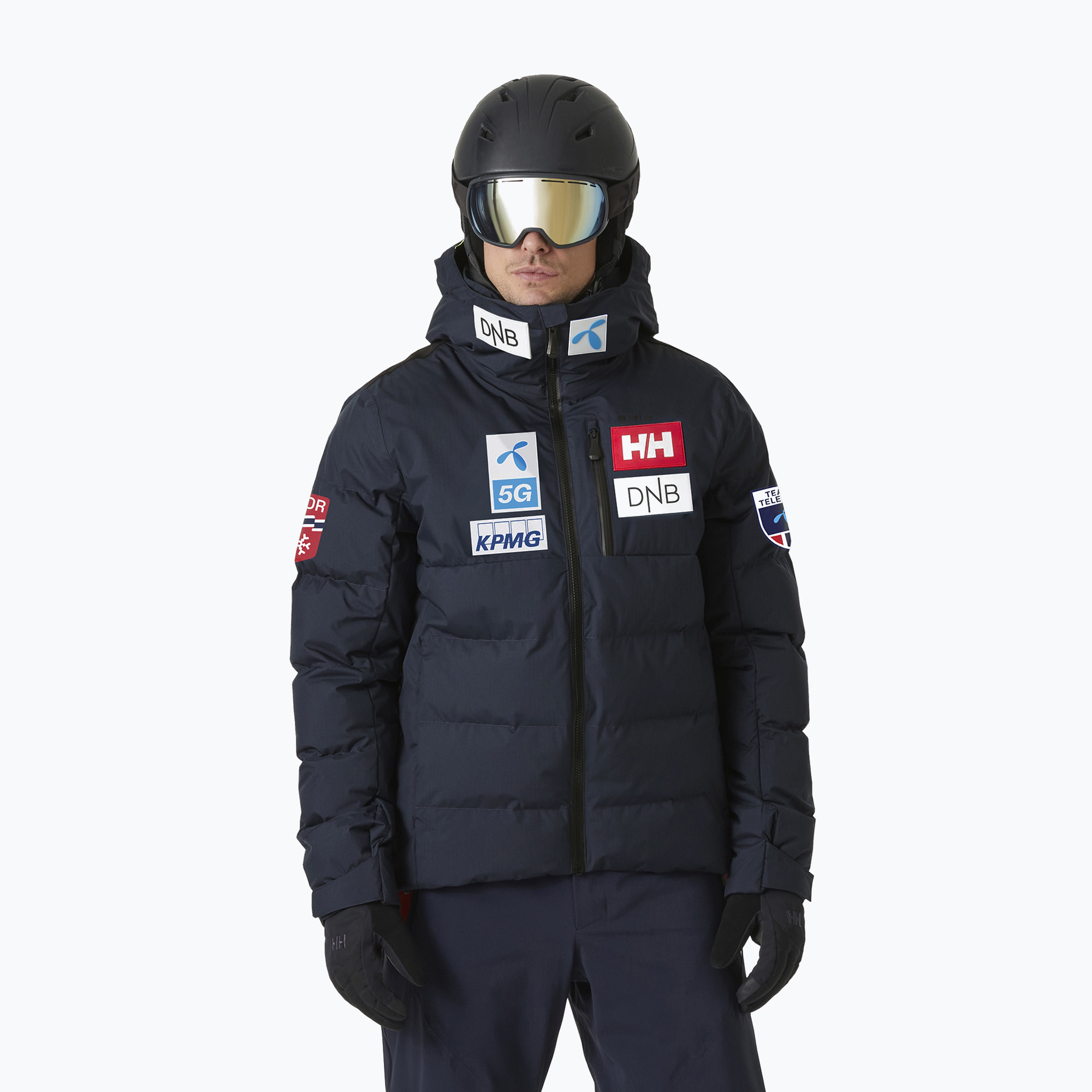 Helly Hansen pánska lyžiarska bunda Kvitfjell Race Puffy nsf team (Kvitfjell Race Puffy 66043_599)