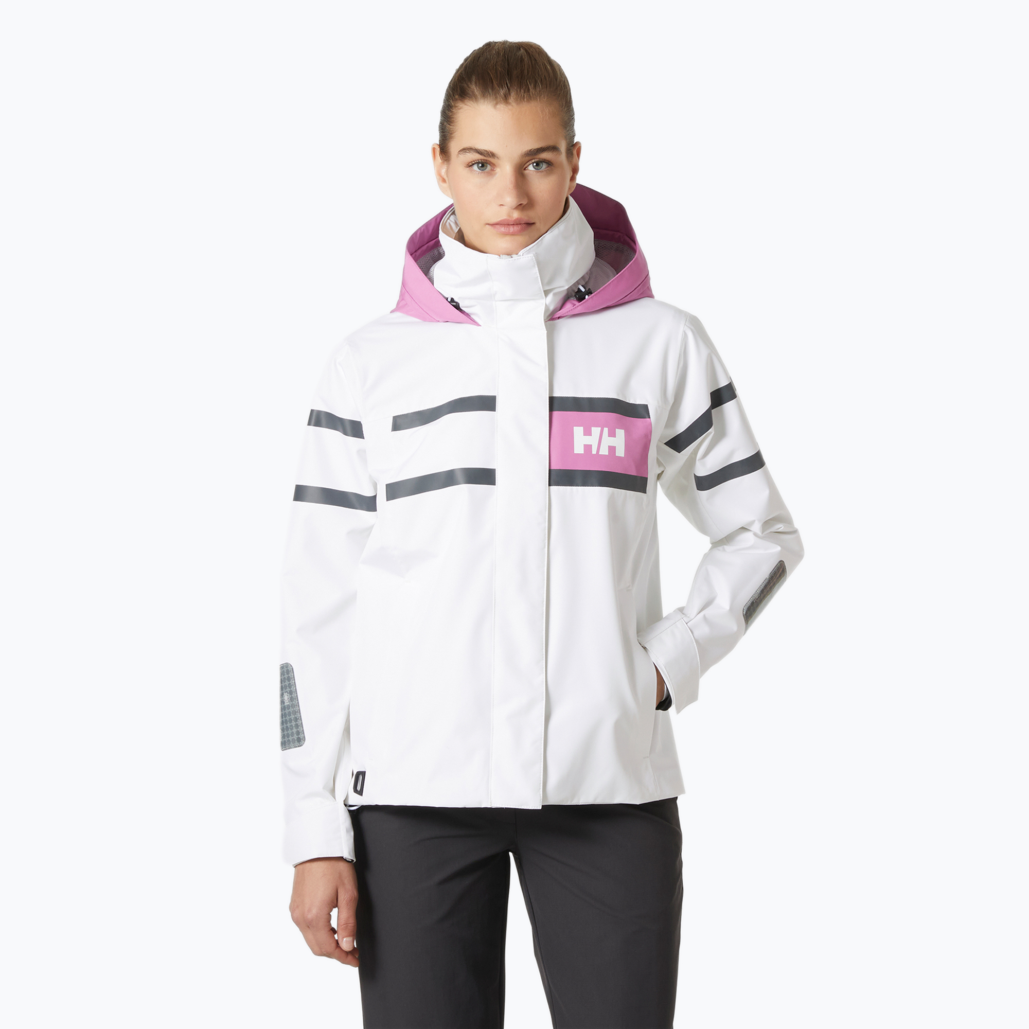 Dámska jachtárska bunda Helly Hansen Salt Inshore white (Salt Inshore 34427_002)
