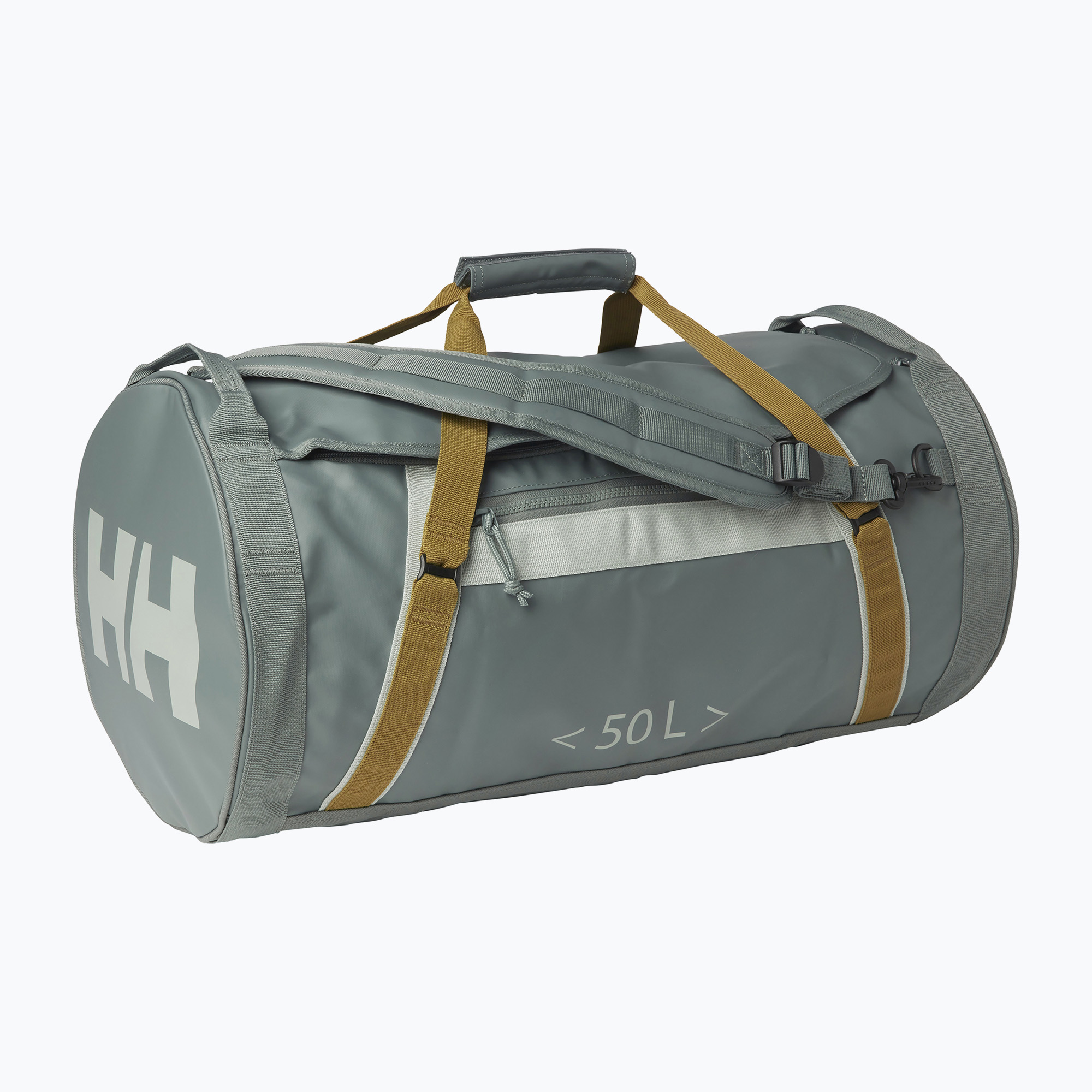 Cestovná taška Helly Hansen HH Duffel Bag 2 50 l grey cactus (HH Duffel Bag 2 50L 68005_485)