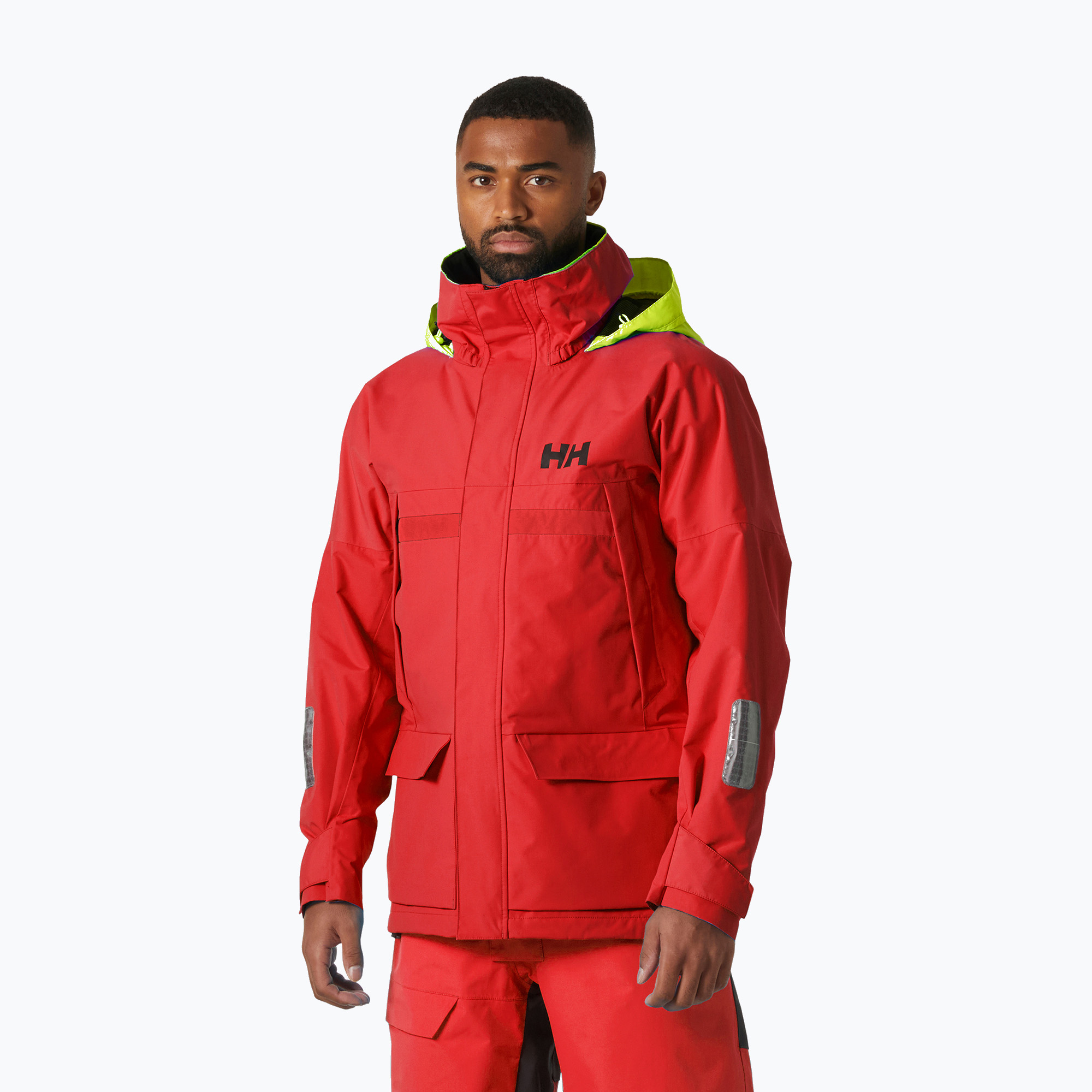 Pánska jachtárska bunda Helly Hansen Pier 4.0 red alert (Pier 4.0 34484_222)