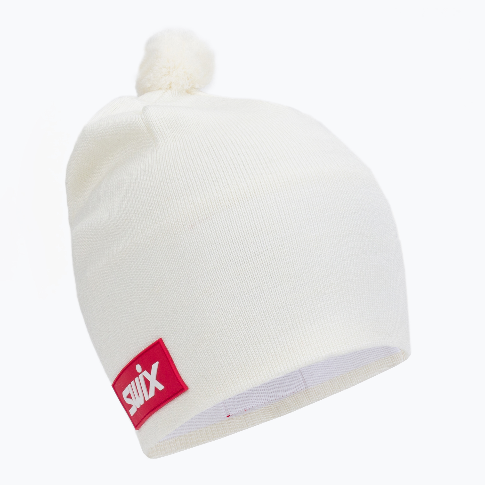 Lyžiarska čiapka Swix Tradition biela 46574-25-56