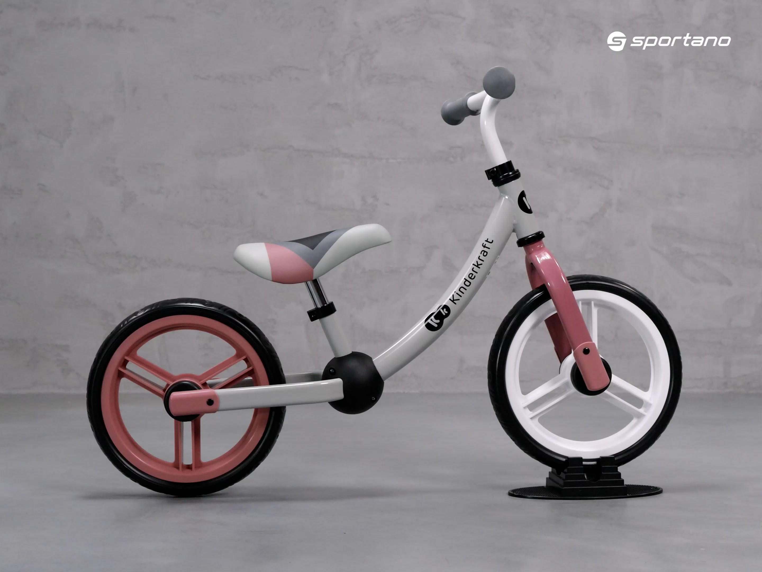 Kinderkraft 2Way Next bicykel sivo-ružový KR2WAY00PNK00000