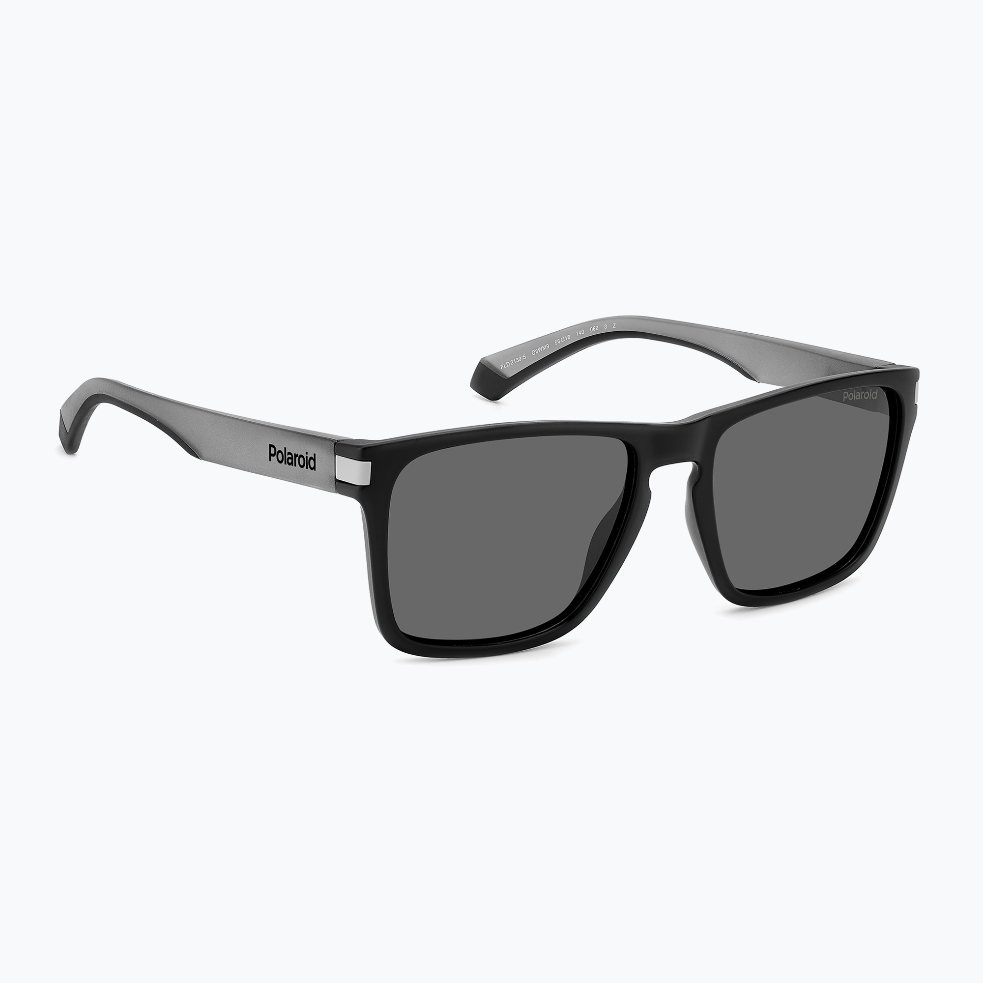 Slnečné okuliare Polaroid PLD 2139/S matte black grey/grey polarized (PLD 2139/S 205716O6W56M9)