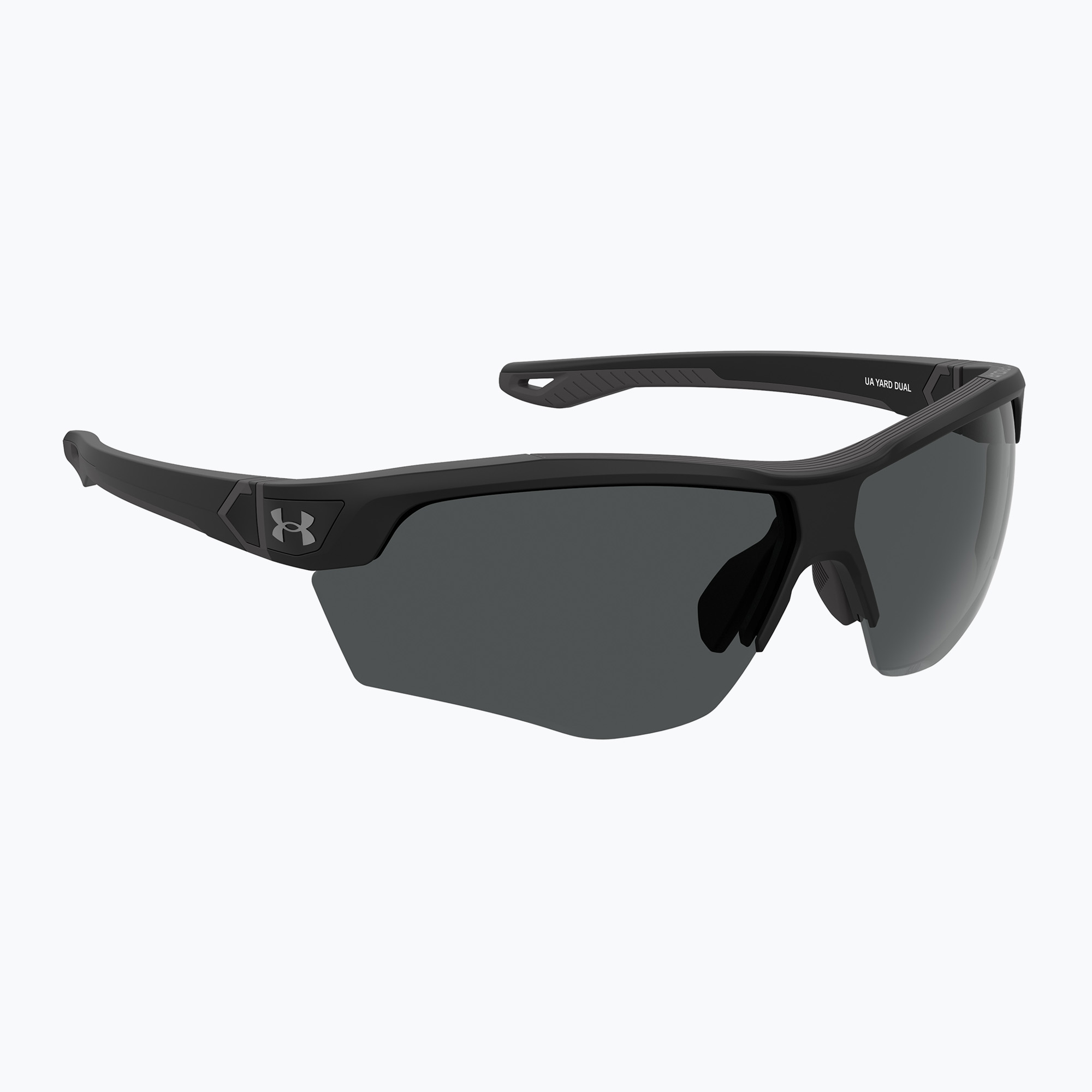 Slnečné okuliare Under Armour Yard Dual S3 matné čierne/sivé oleofóbne