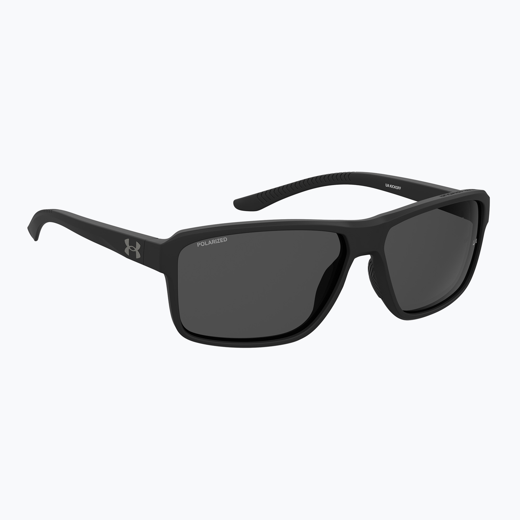 Pánske polarizačné slnečné okuliare Under Armour Kickoff S3 matte black/grey