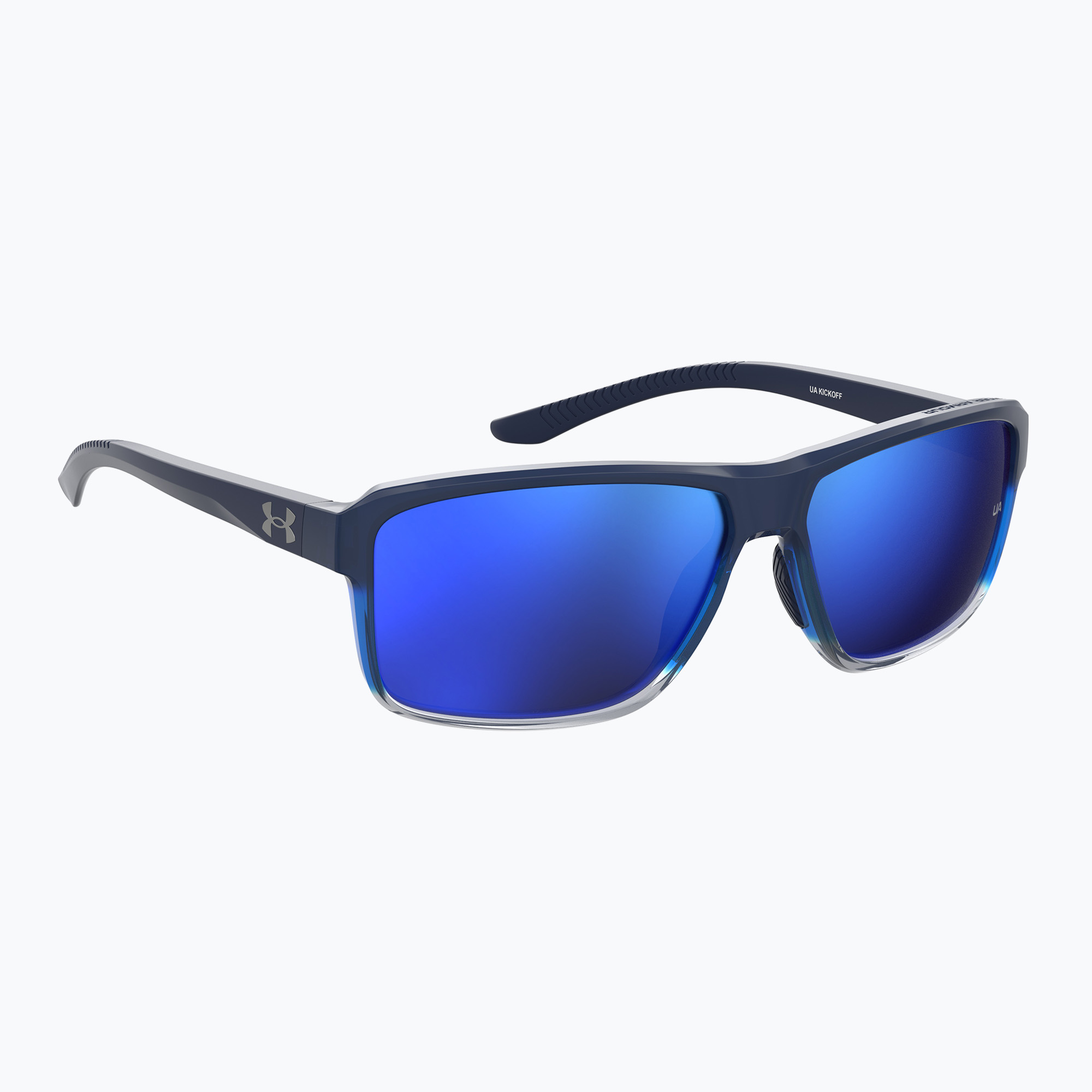 Viacvrstvové pánske slnečné okuliare Under Armour Kickoff S3 blue shaded grey/blue (Kickoff S3 2066300MX62Z0)