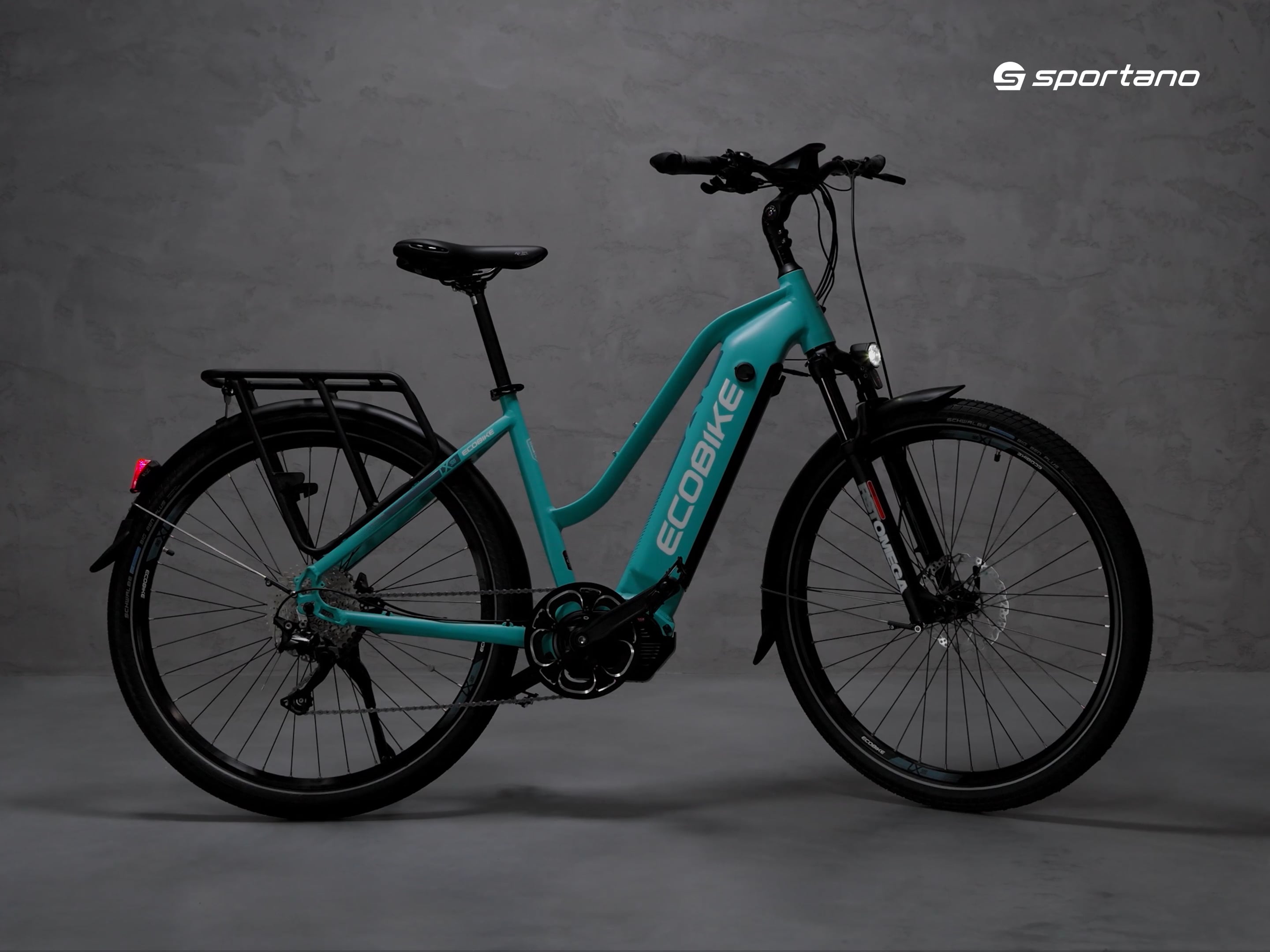Ecobike LX500 Greenway elektrický bicykel modrý 1010308