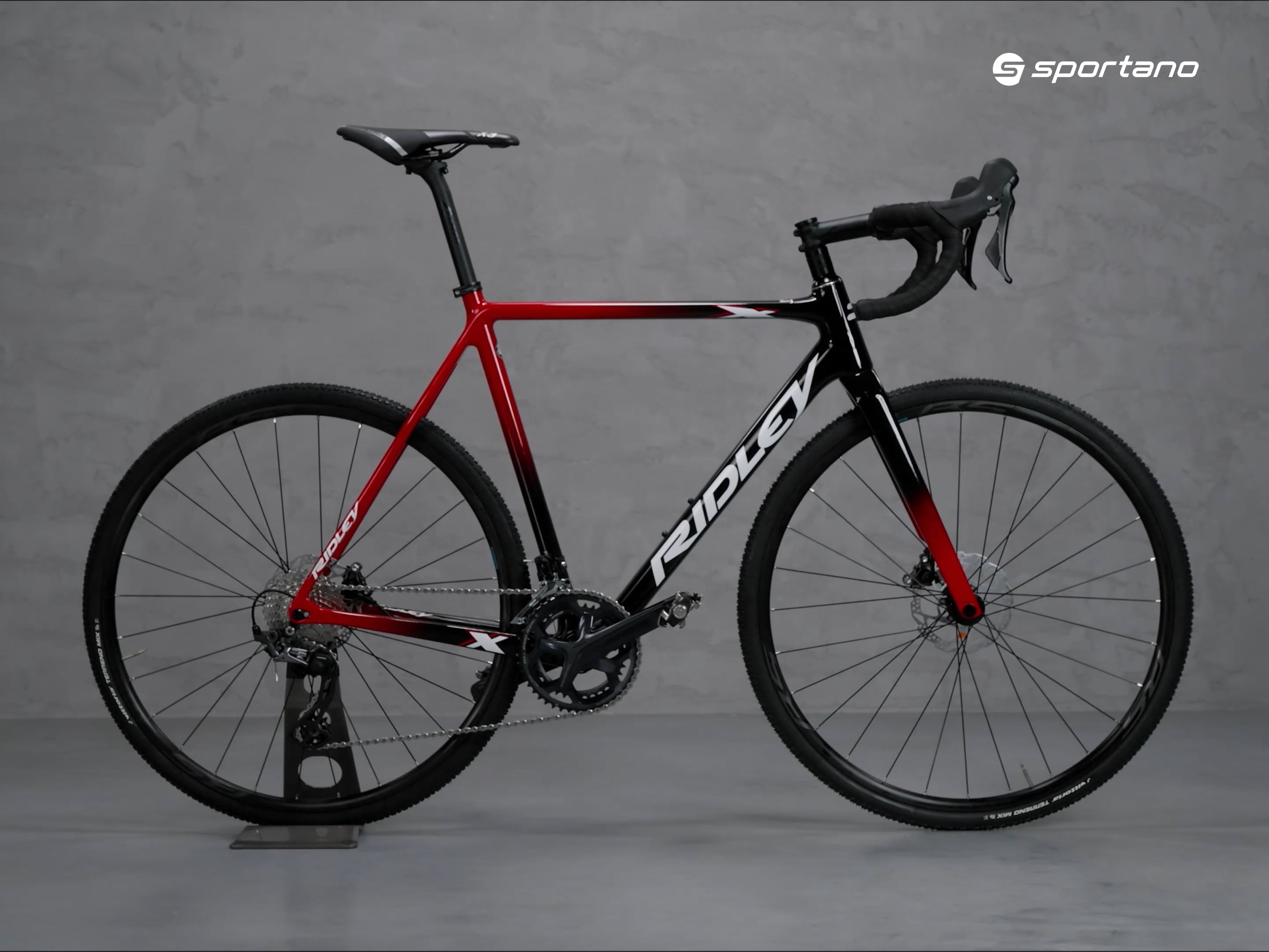 Ridley X-Night Disc GRX600 cross-country bicykel 2x XNI08As black/red SBIXNIRIDE26