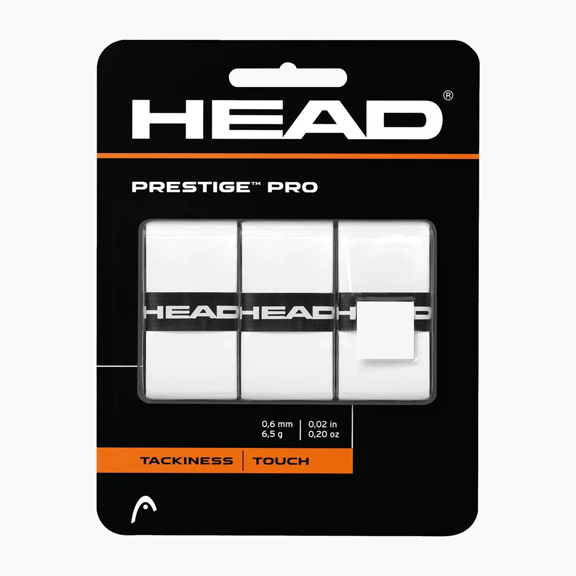 Tenisová raketa HEAD Prestige Pro Overwrap biela (Prestige Pro Overwrap 282009)