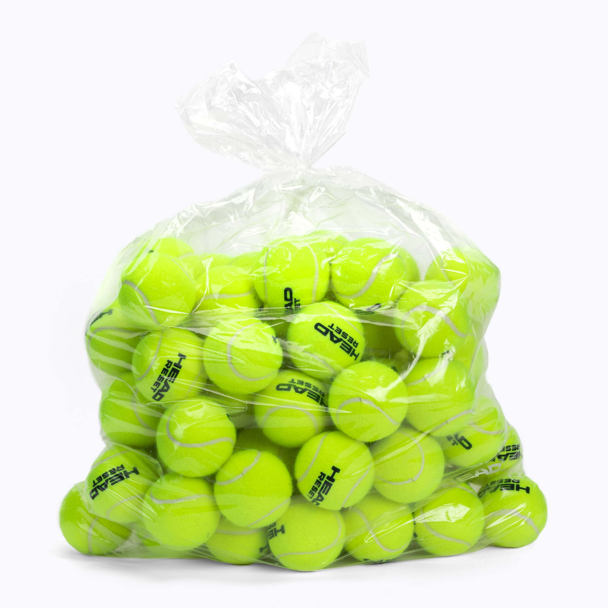 HEAD Reset Polybag tenisové loptičky 72 ks zelené 575030