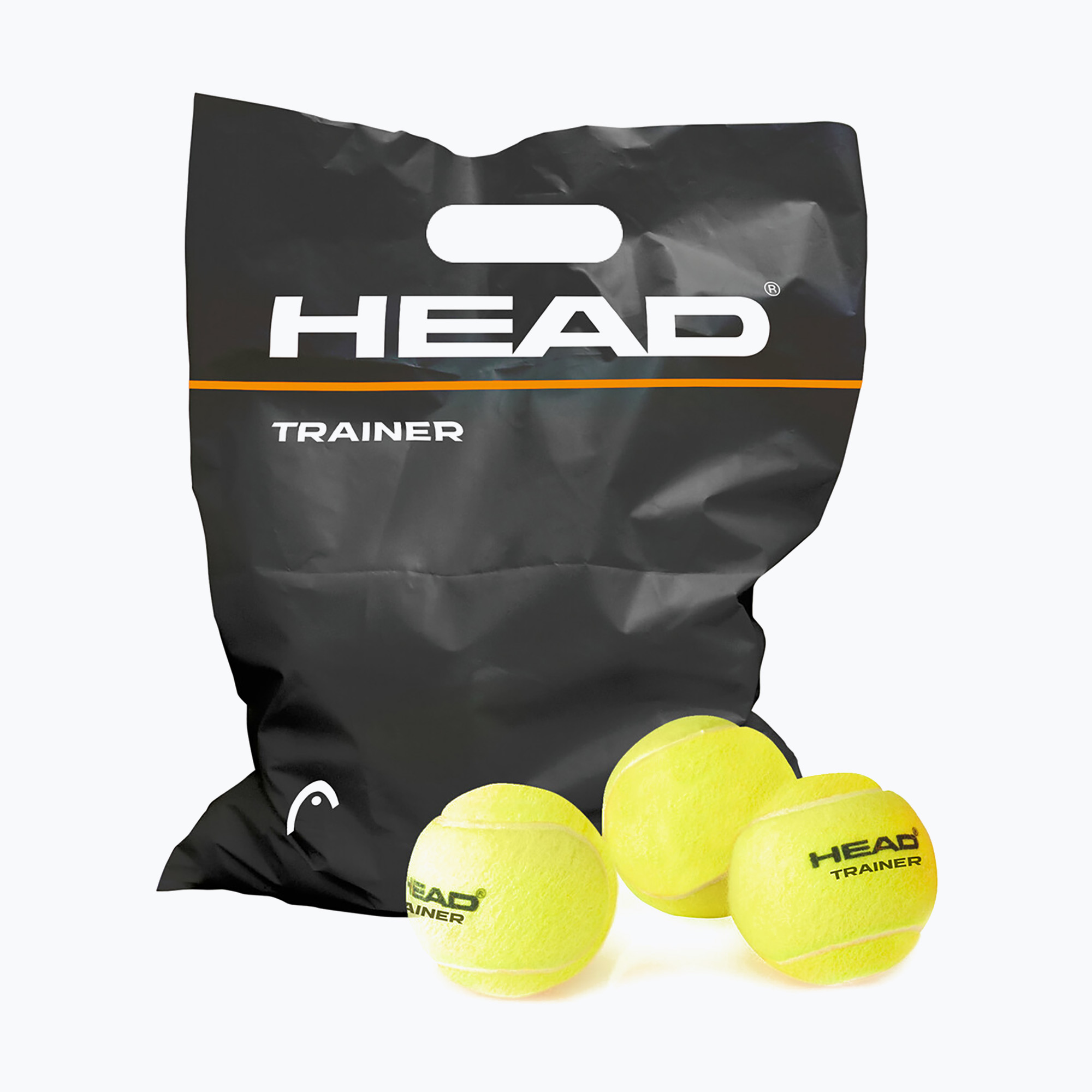 Tenisové loptičky HEAD Trainer 72 ks zelené 578230