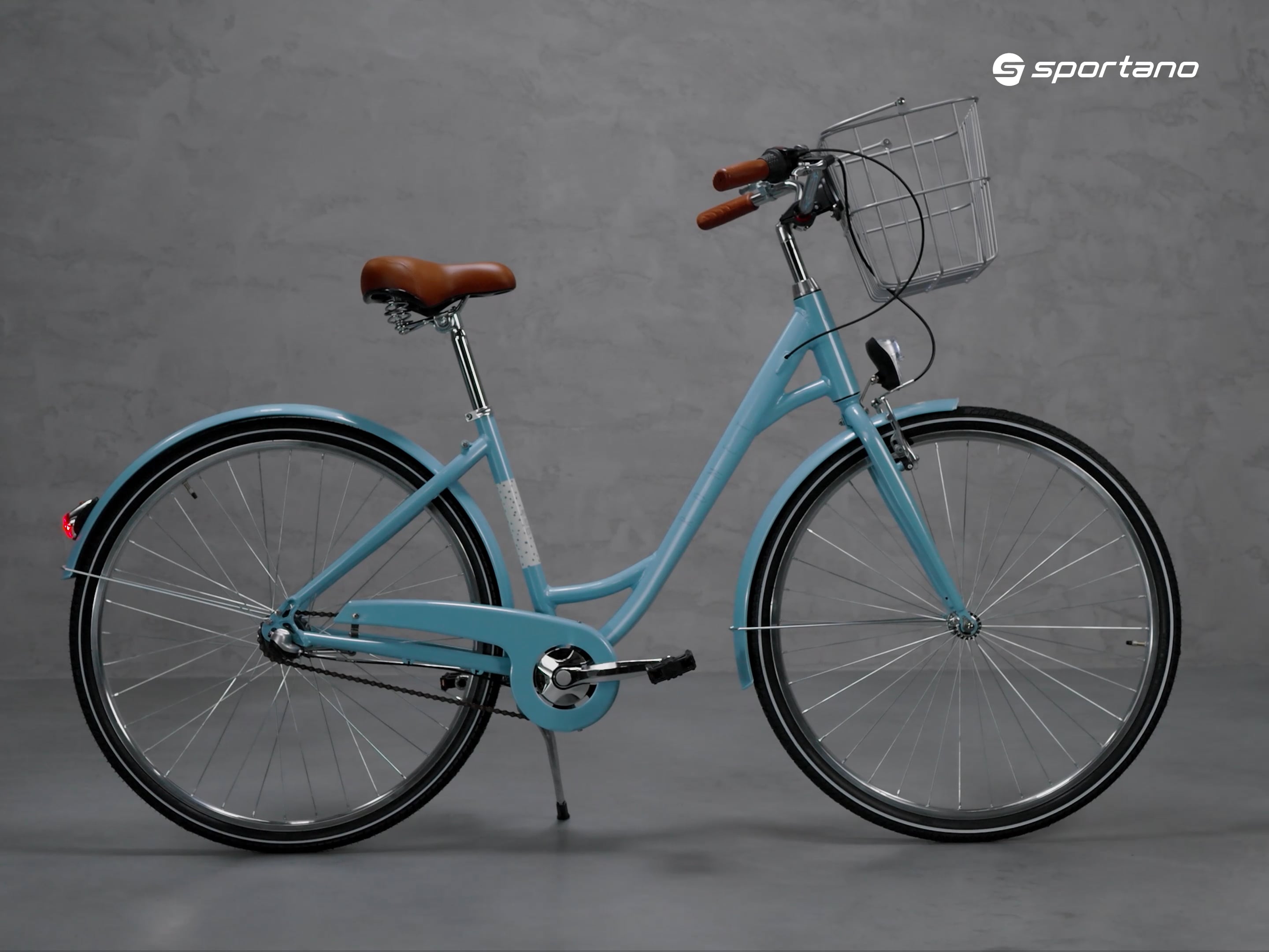 Dámsky mestský bicykel Romet Pop Art 28 Eco blue 2228553