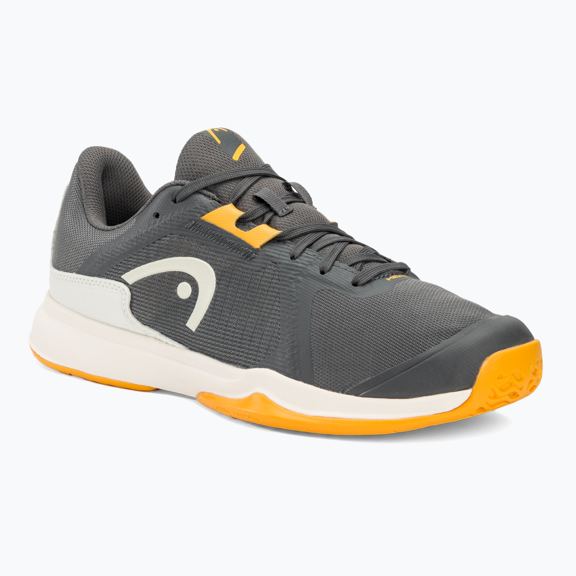 Pánska tenisová obuv HEAD Sprint Team 3.5 dark grey/banana (Sprint Team 3.5 273424)