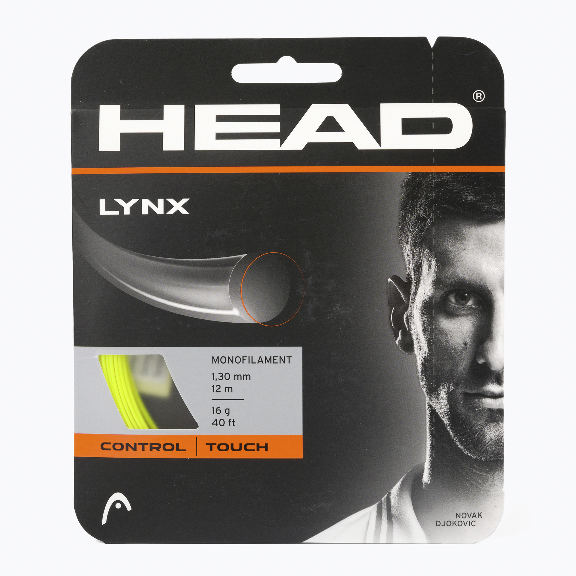 Tenisová struna HEAD Lynx 12 m žltá 281784