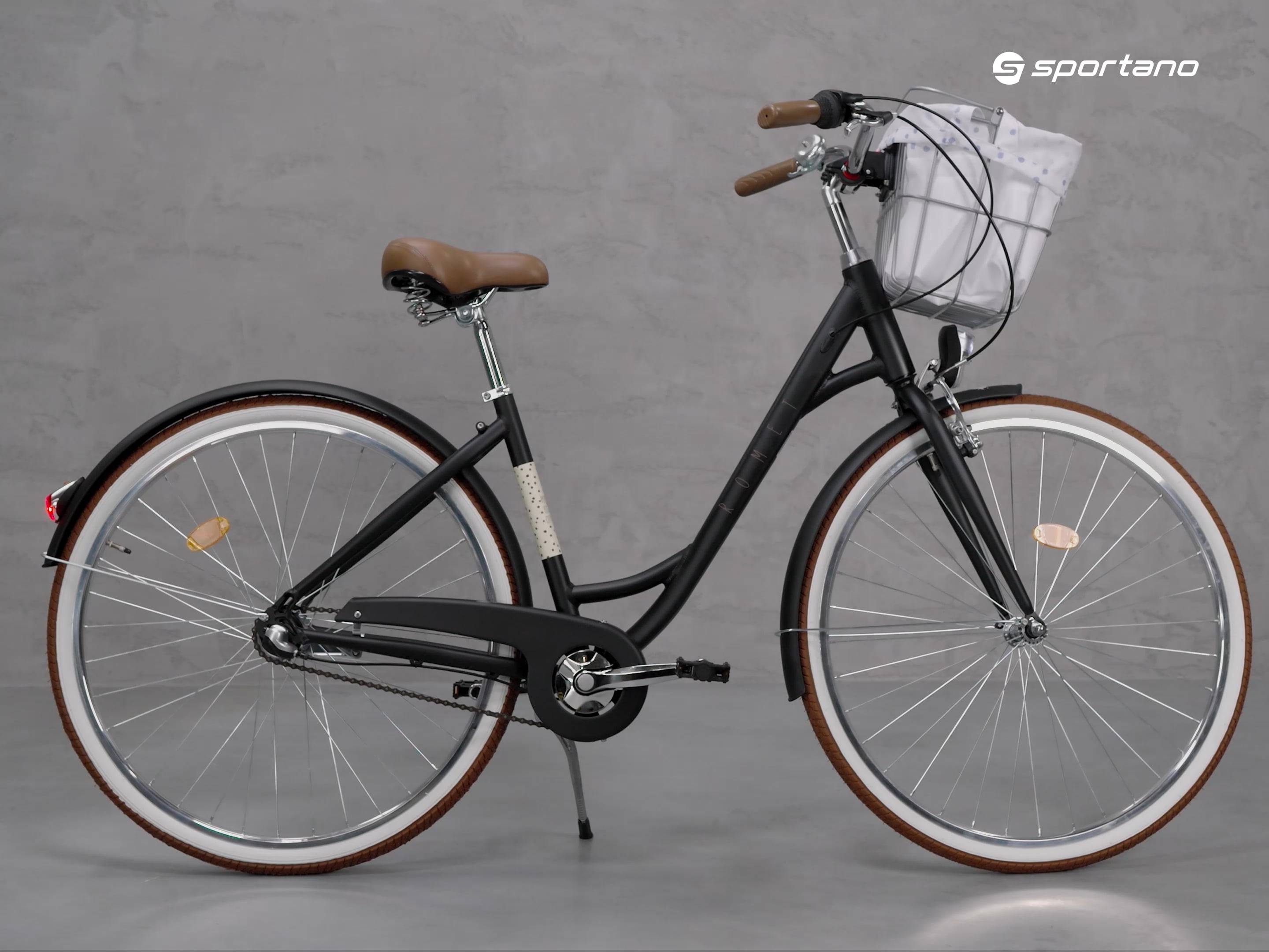 Dámsky mestský bicykel Romet Pop Art 28 Eco black 2228551