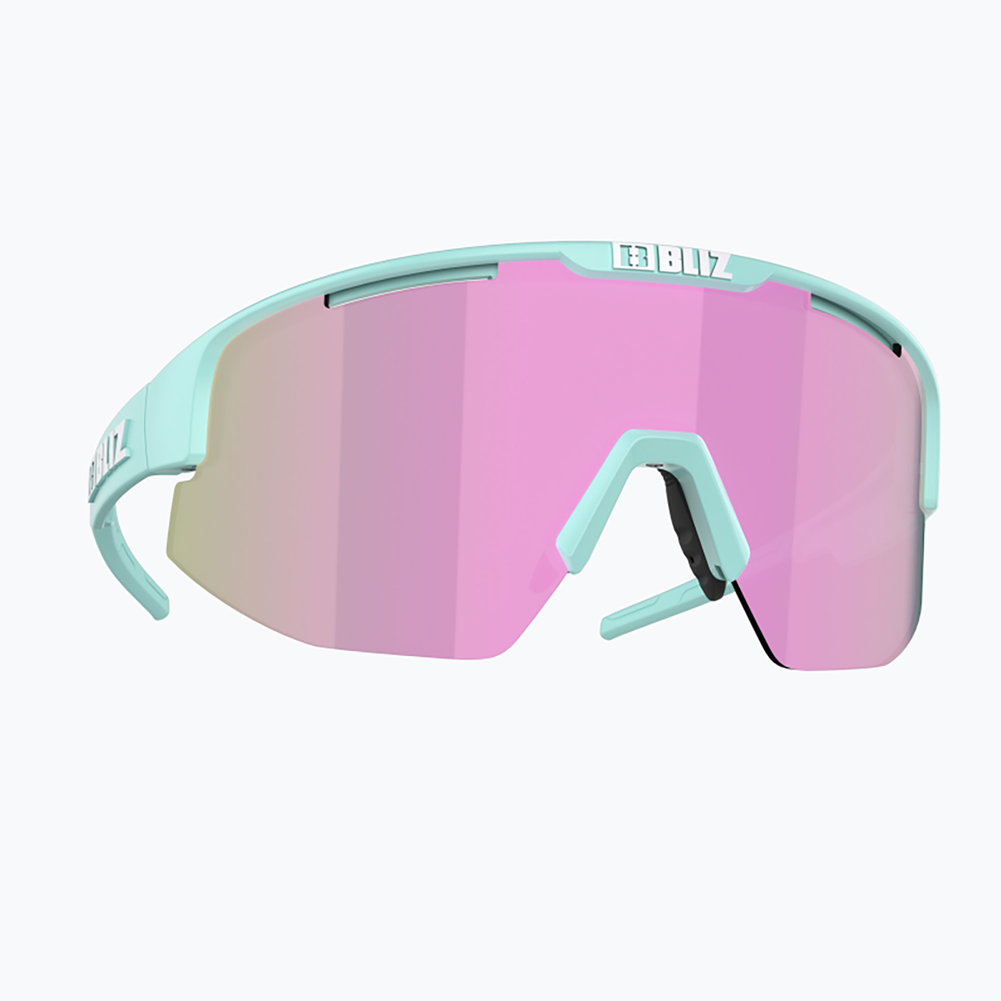 Slnečné okuliare Bliz Matrix Small matt pastel mint/brown/rose multi (Matrix Small 52407)